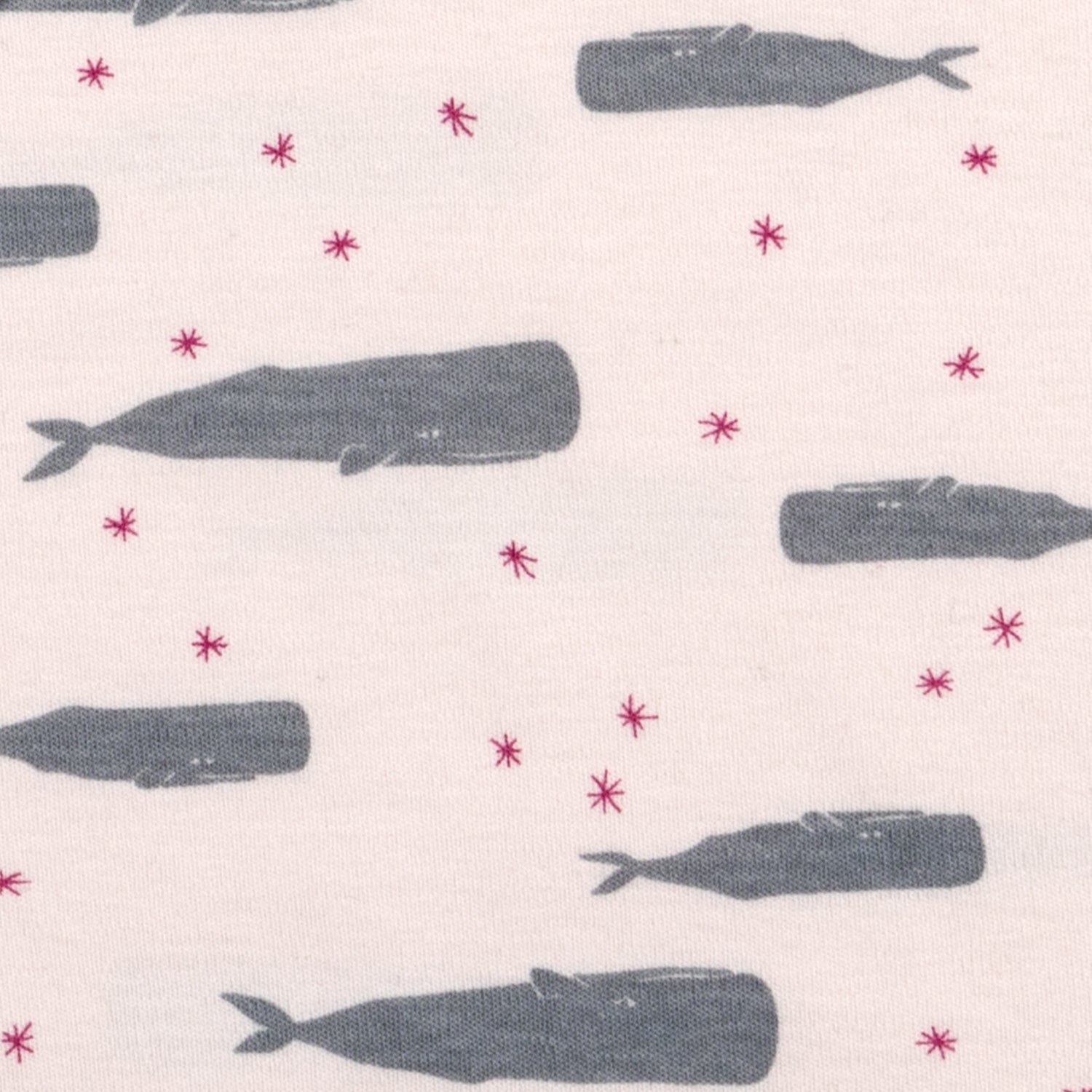 twinkle whales ice pink kimono jumpsuit
