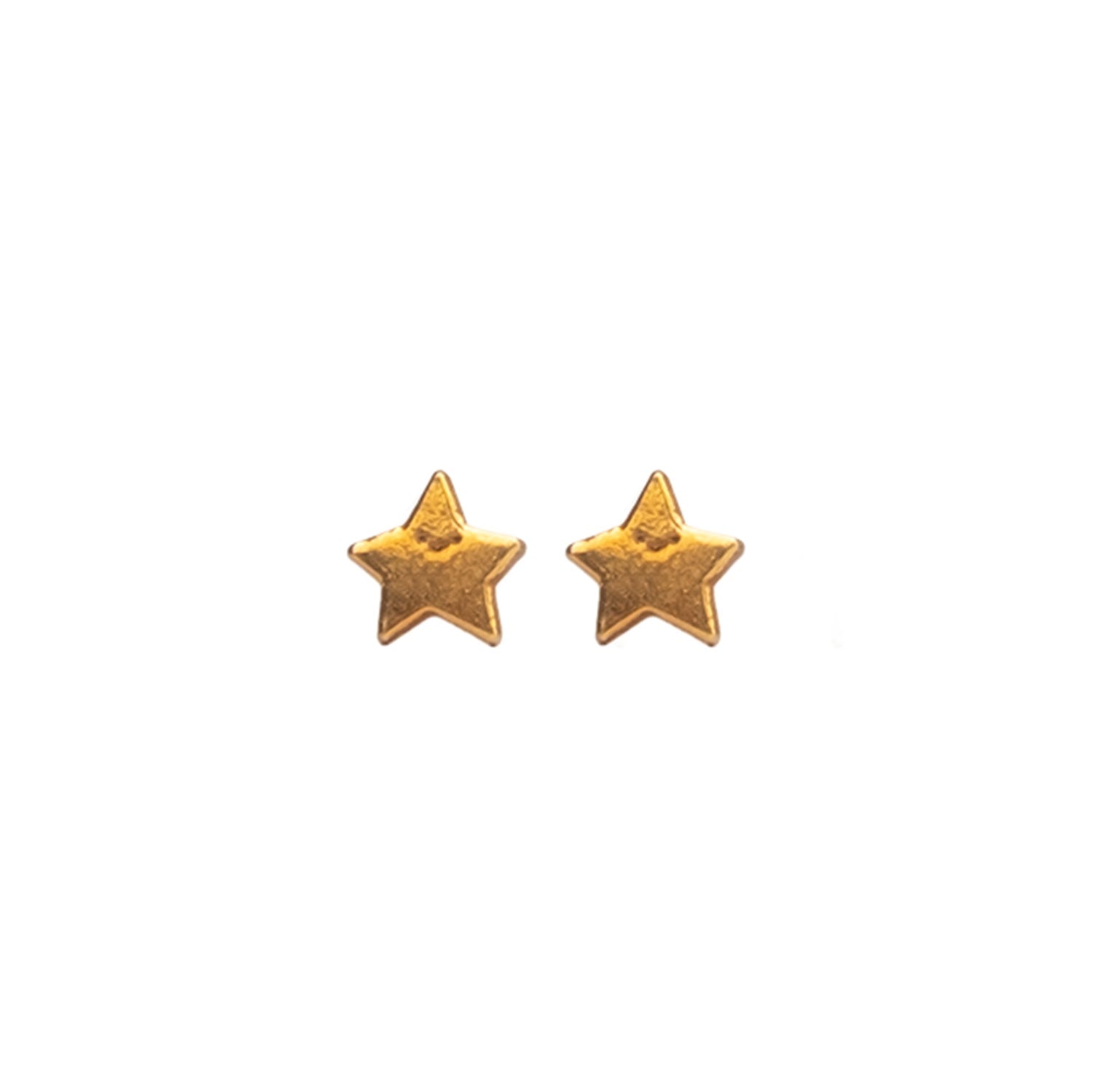 Aretes Estrella Dorado