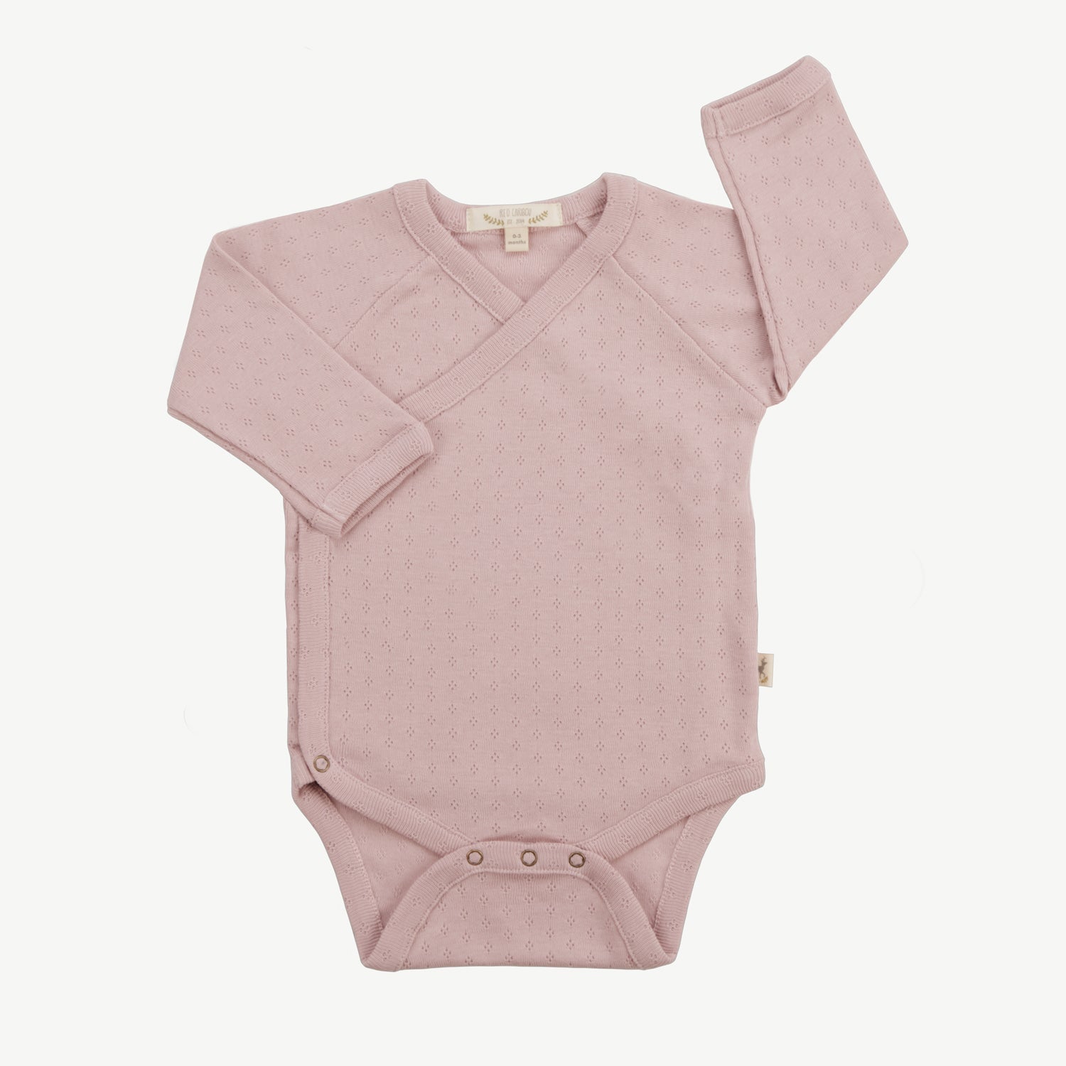 Body Kimono - Pointelle Rosado