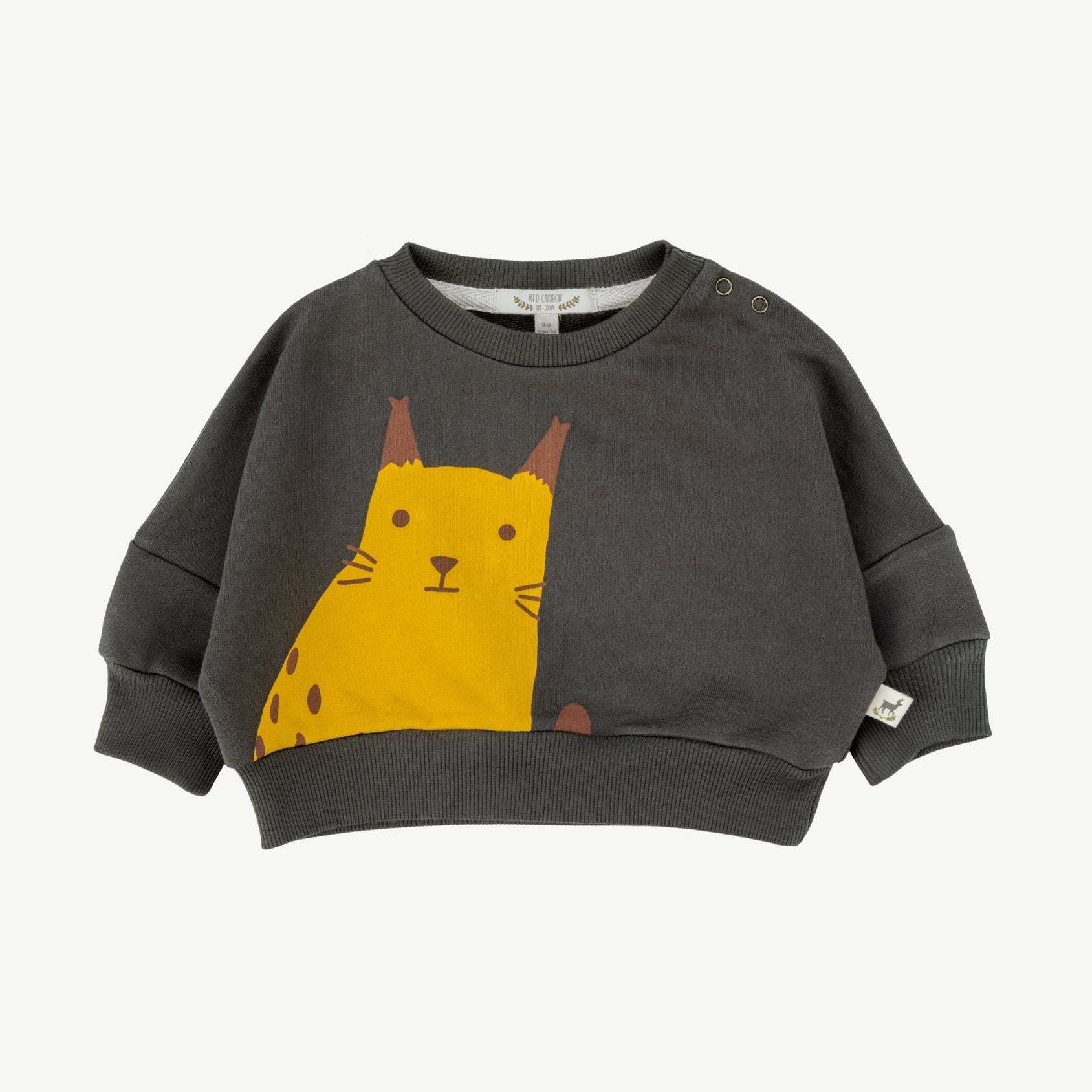 Polera - Linces Gris Oscuro