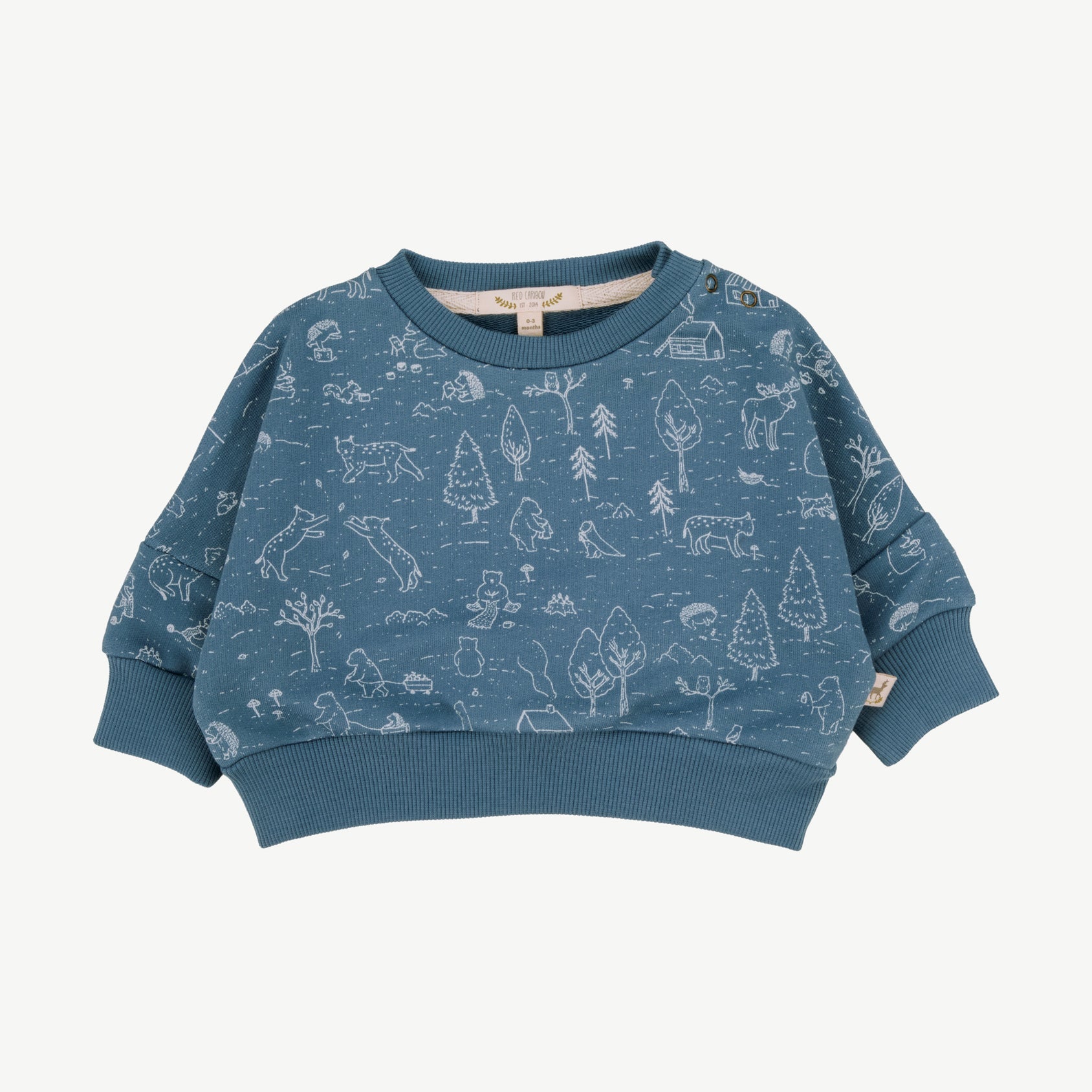 Polera - Historia Azul Pizarra