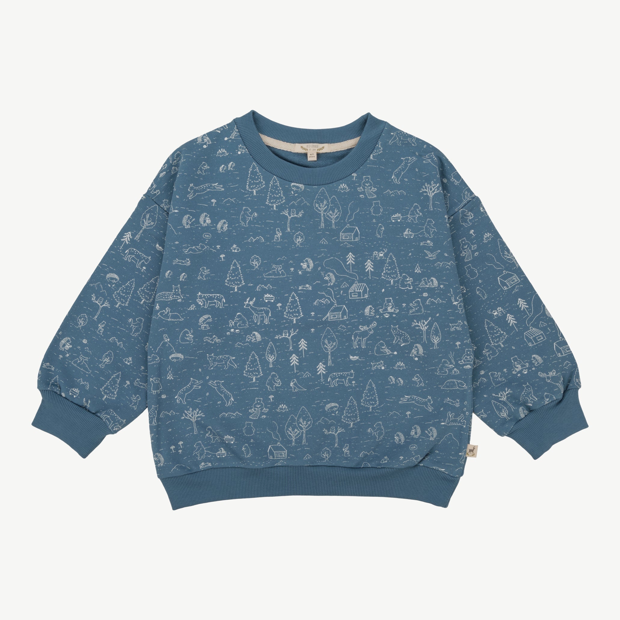 Polera - Historia Azul Pizarra