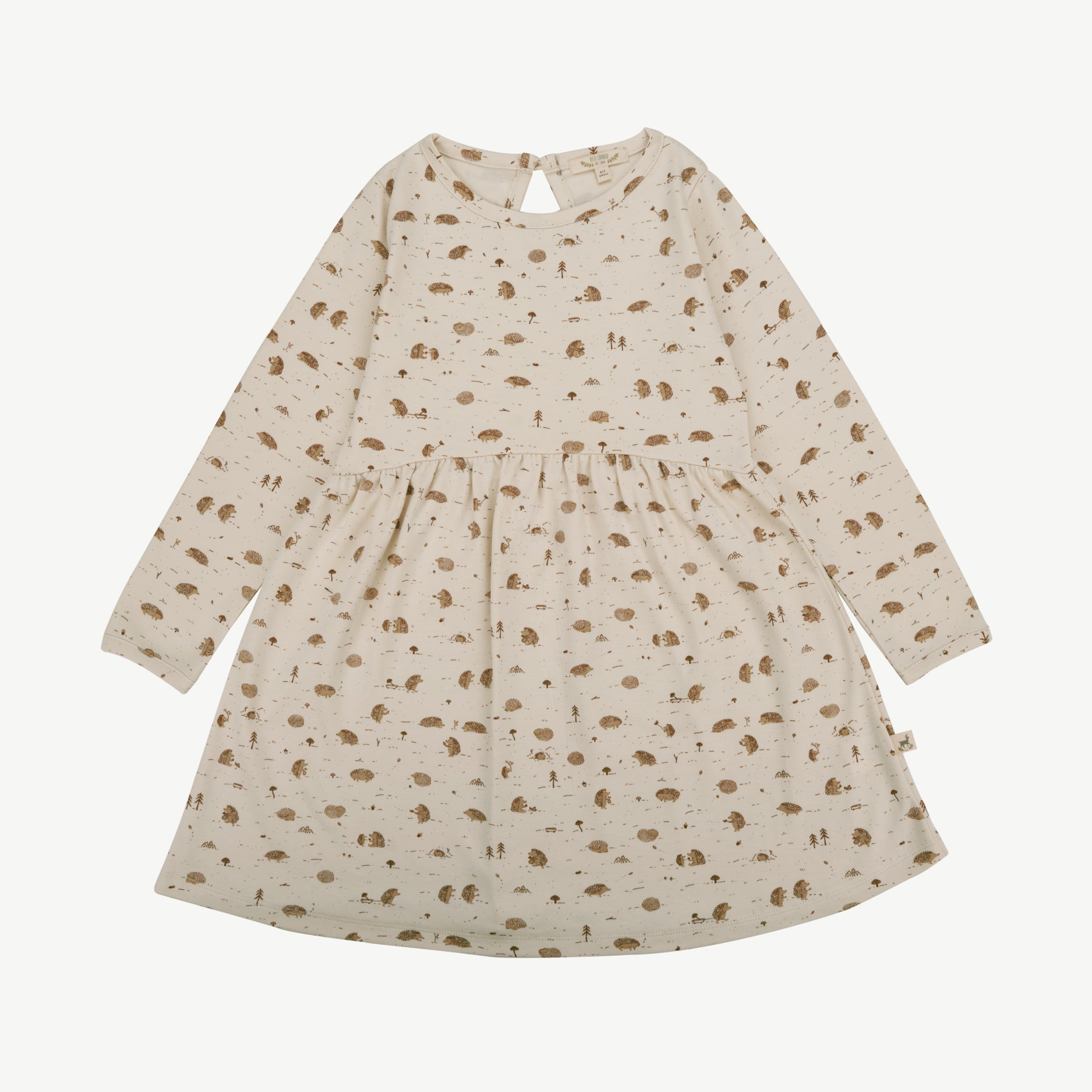 Vestido - Erizos Beige Claro