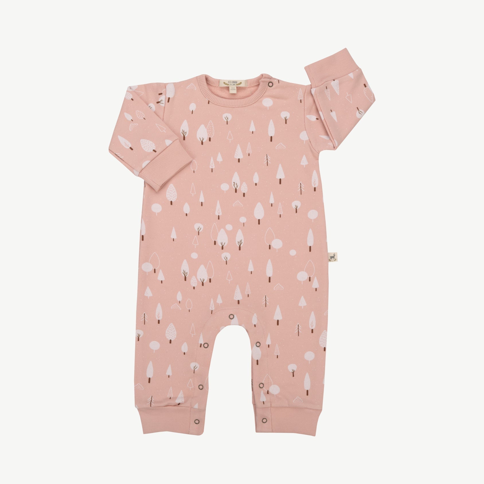 Enterizo French Terry - Pinos Coral Suave