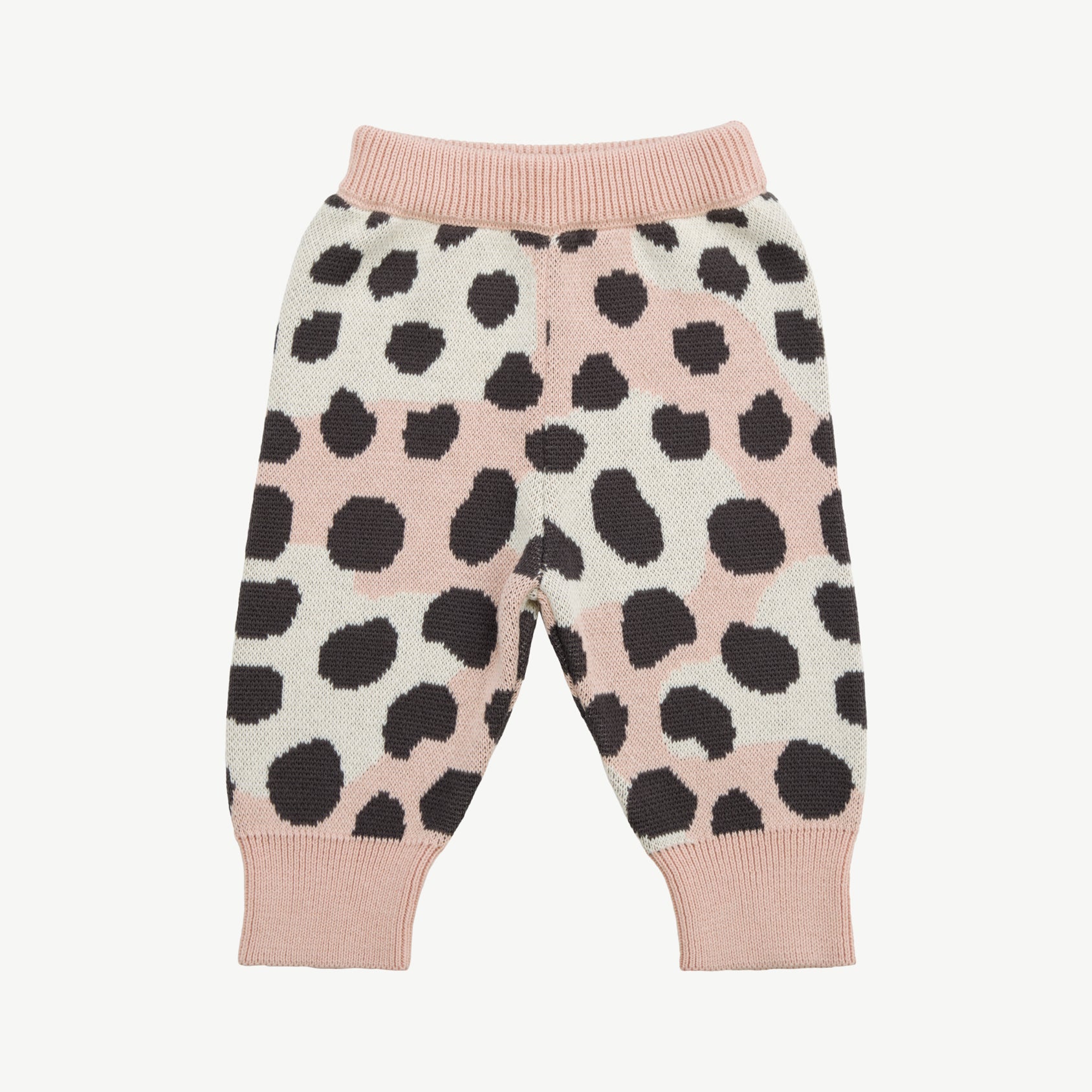 Pantalón Tejido - Animal Print Rosado