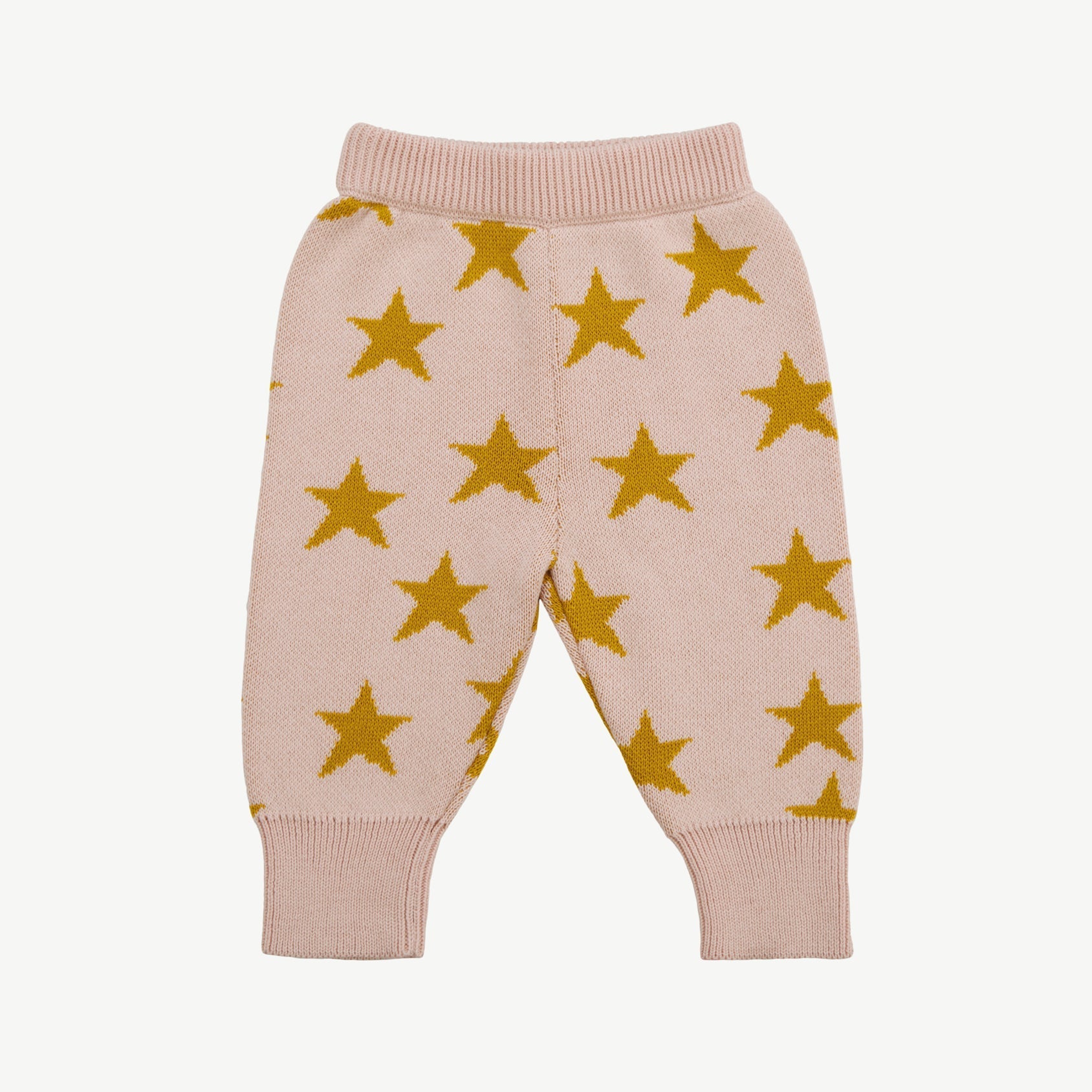 Pantalón Tejido - Estrellas Rosado