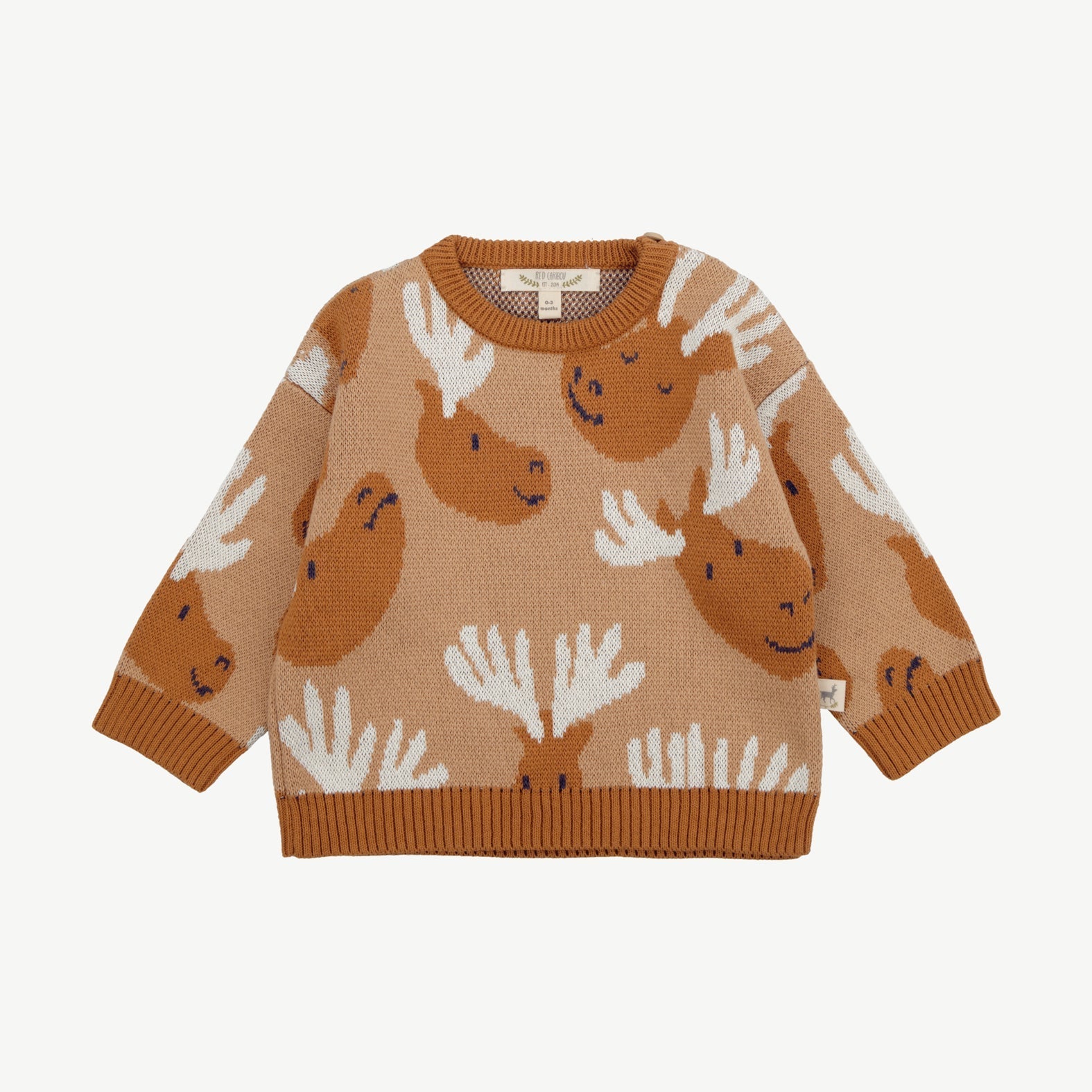 Suéter Tejido - Alces Beige