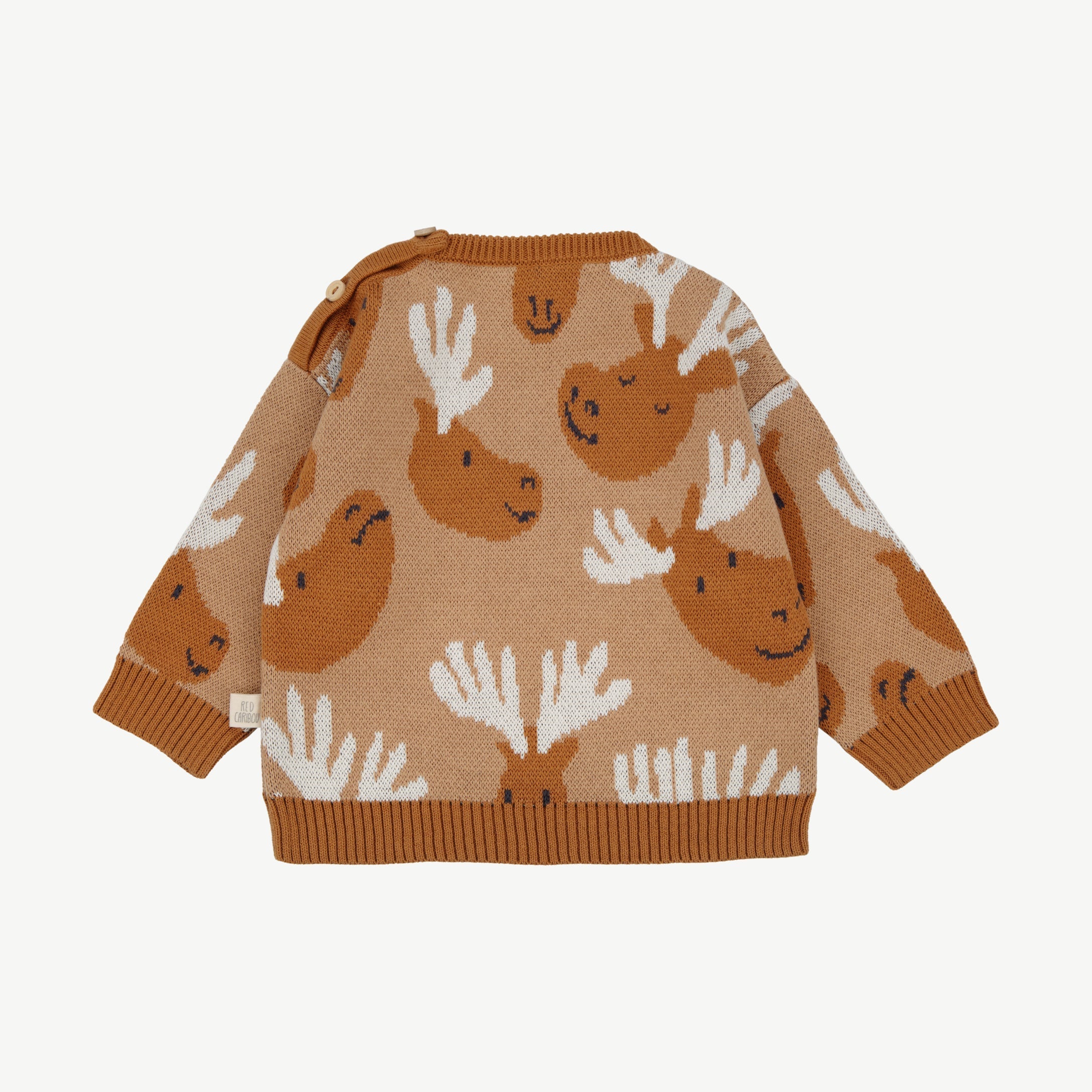 Suéter Tejido - Alces Beige