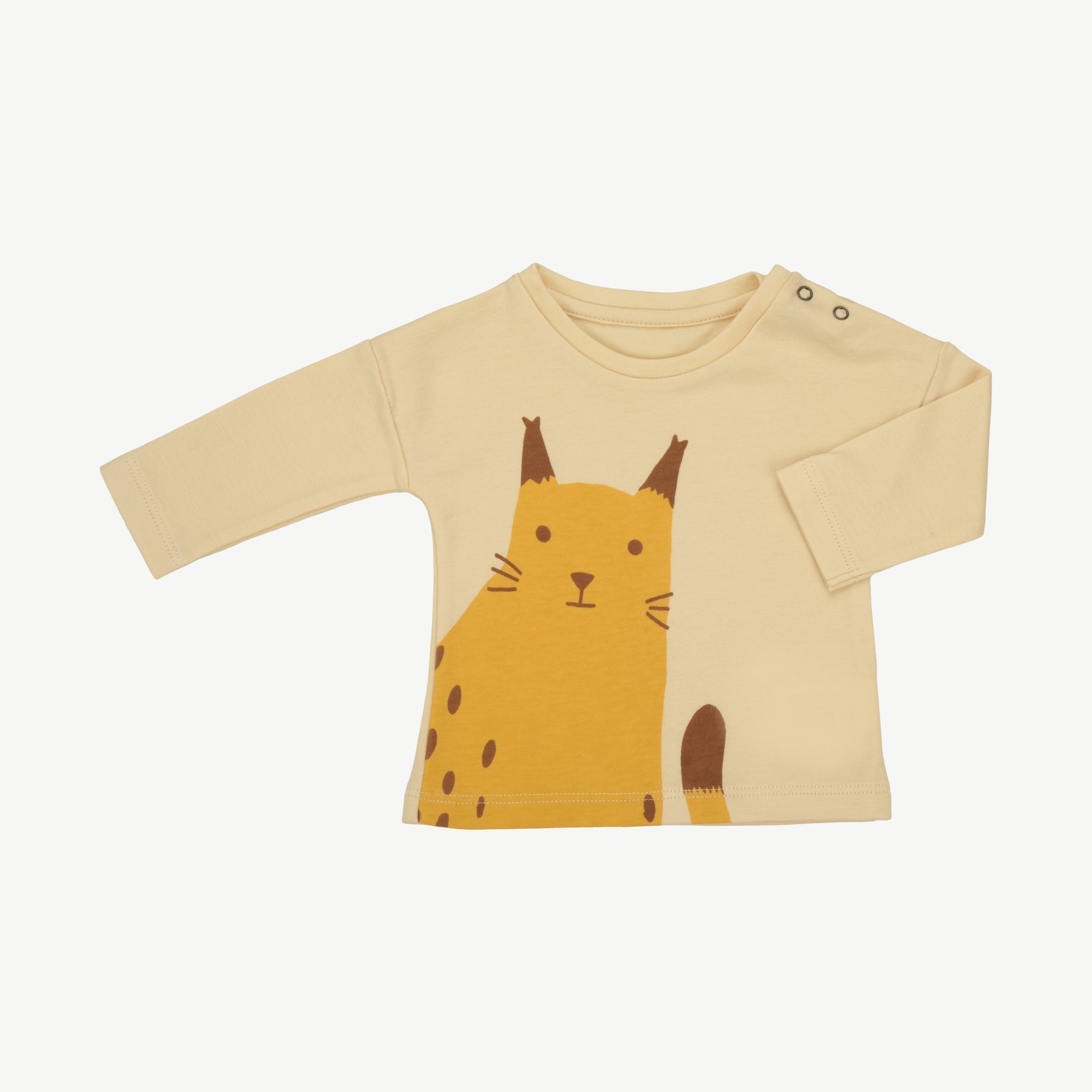 Polo Manga Larga - Linces Limón Claro