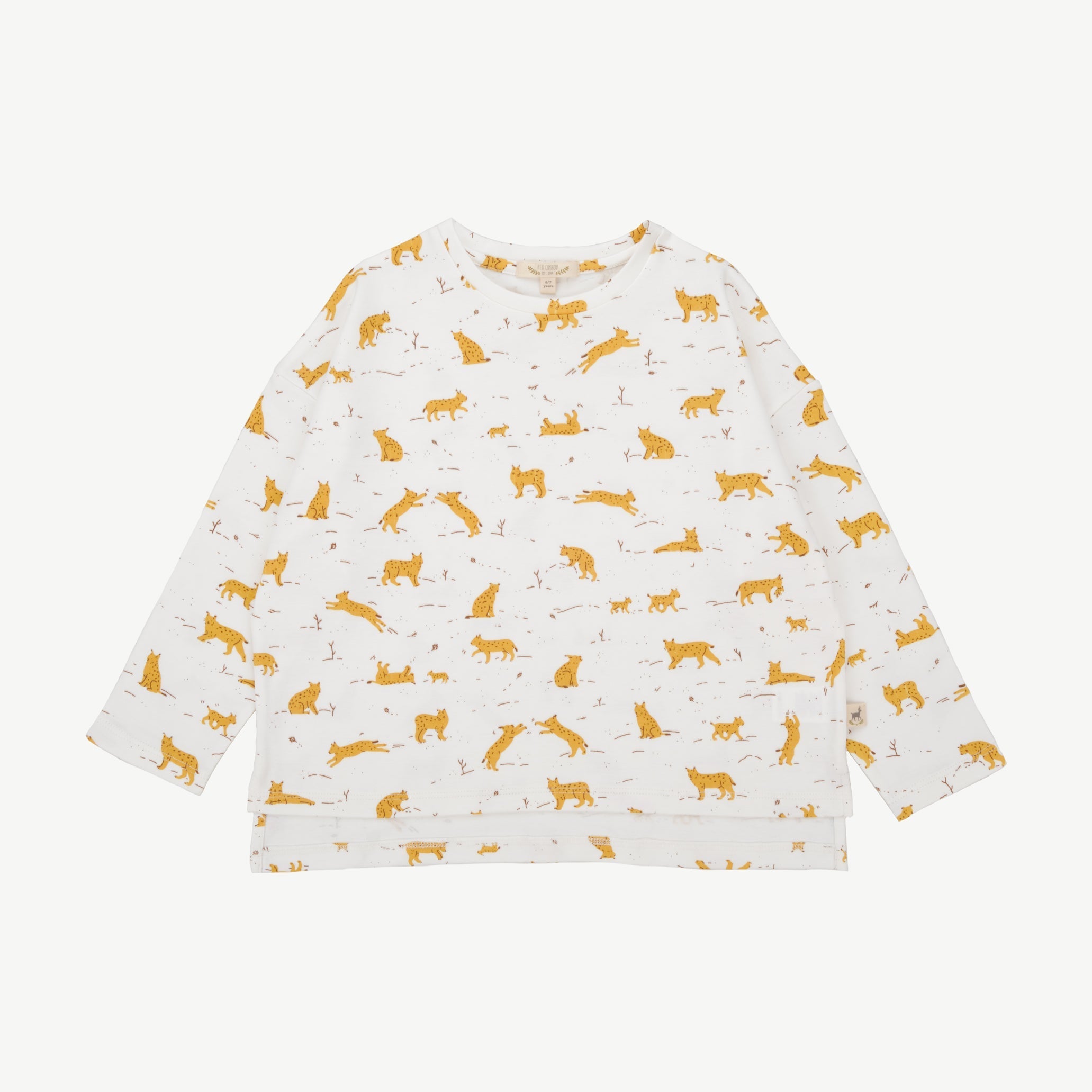 Polo Oversized - Linces Crema