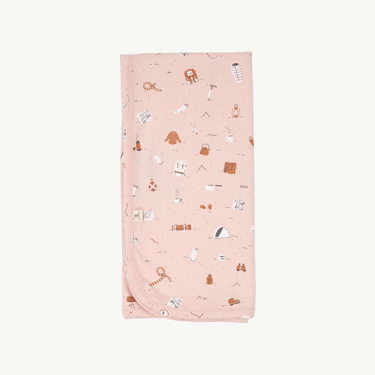 Manta reversible 'camping gear' peach whip