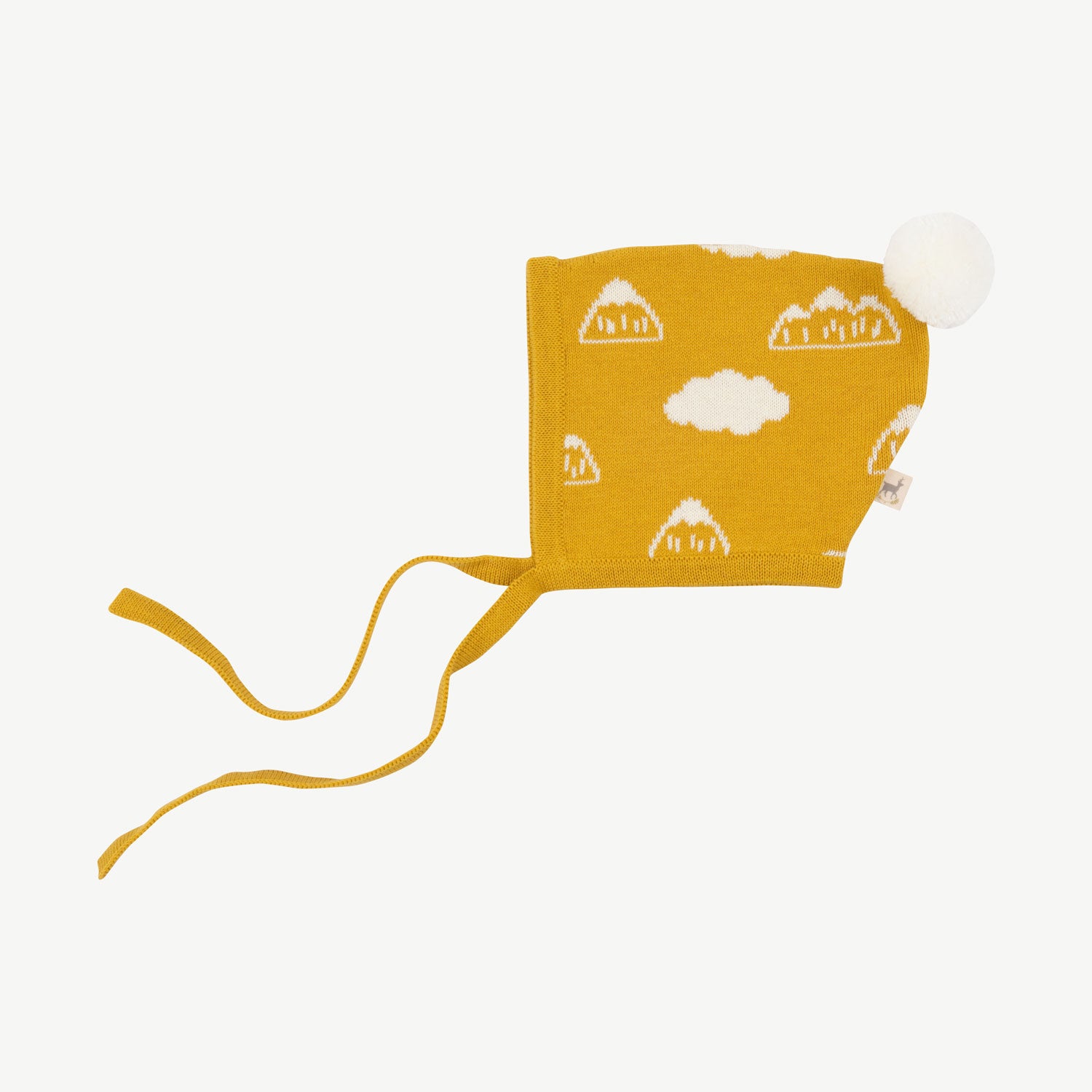 Gorro tejido 'mountain's view' nugget gold