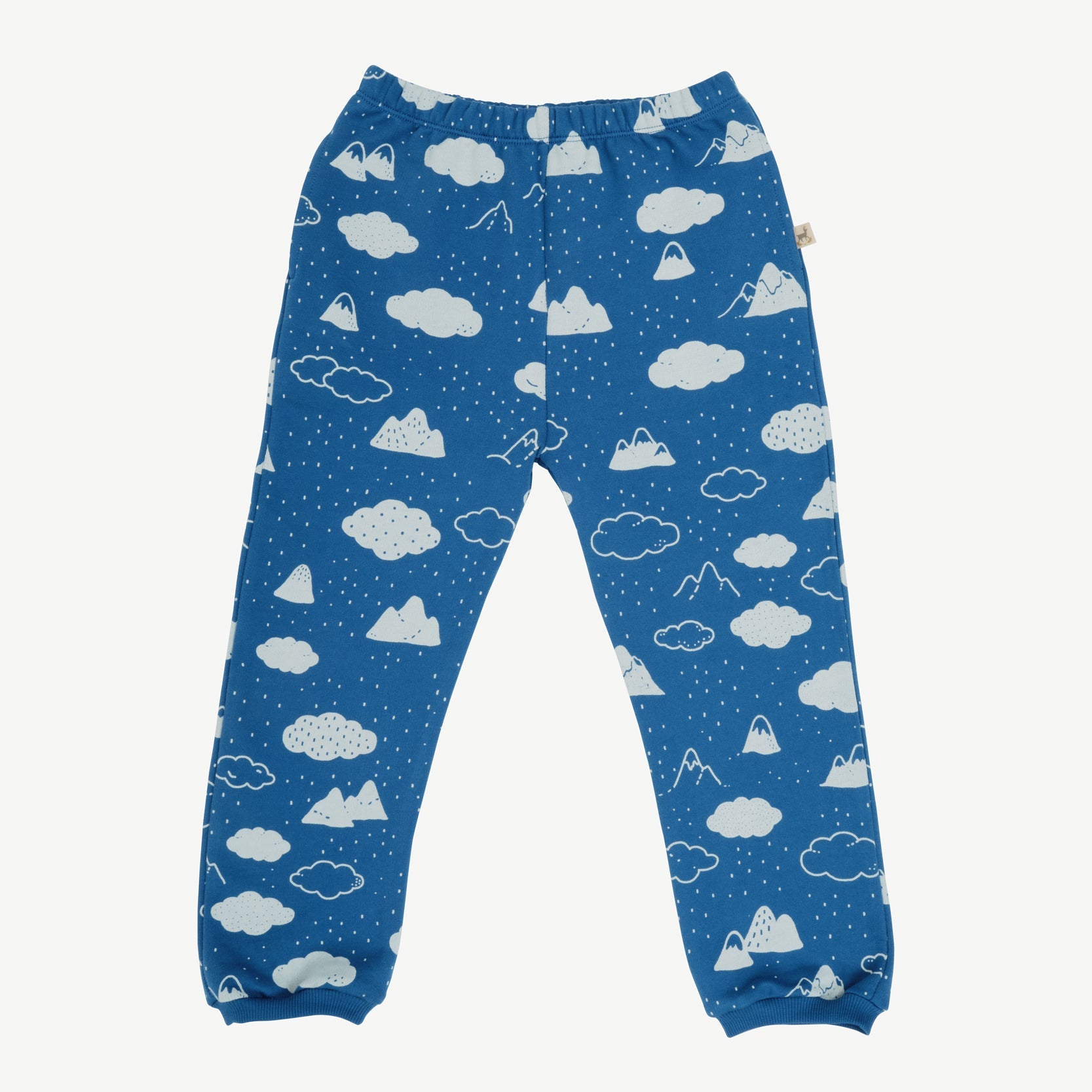 joggers 'amongst the clouds' dark blue
