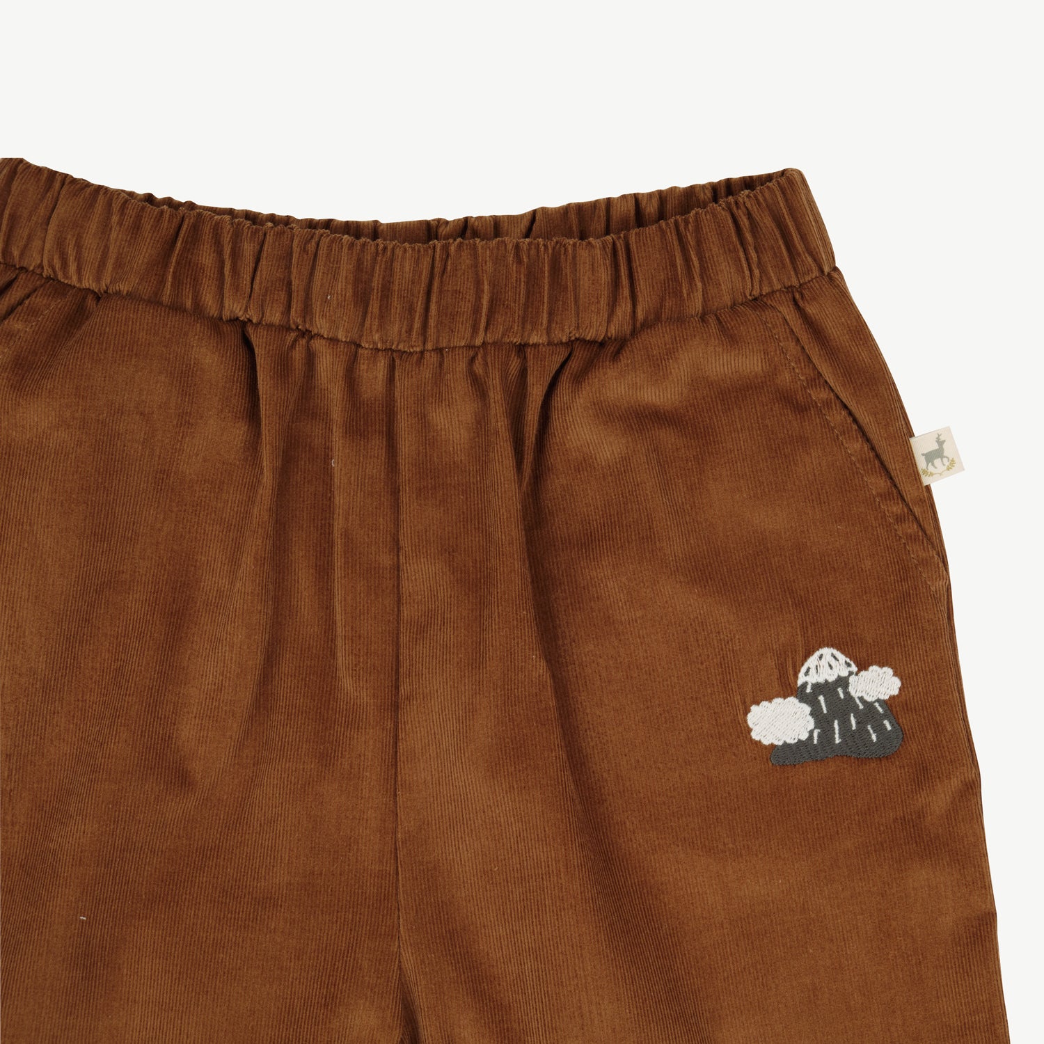 Pantalón corduroy 'patch' thrush