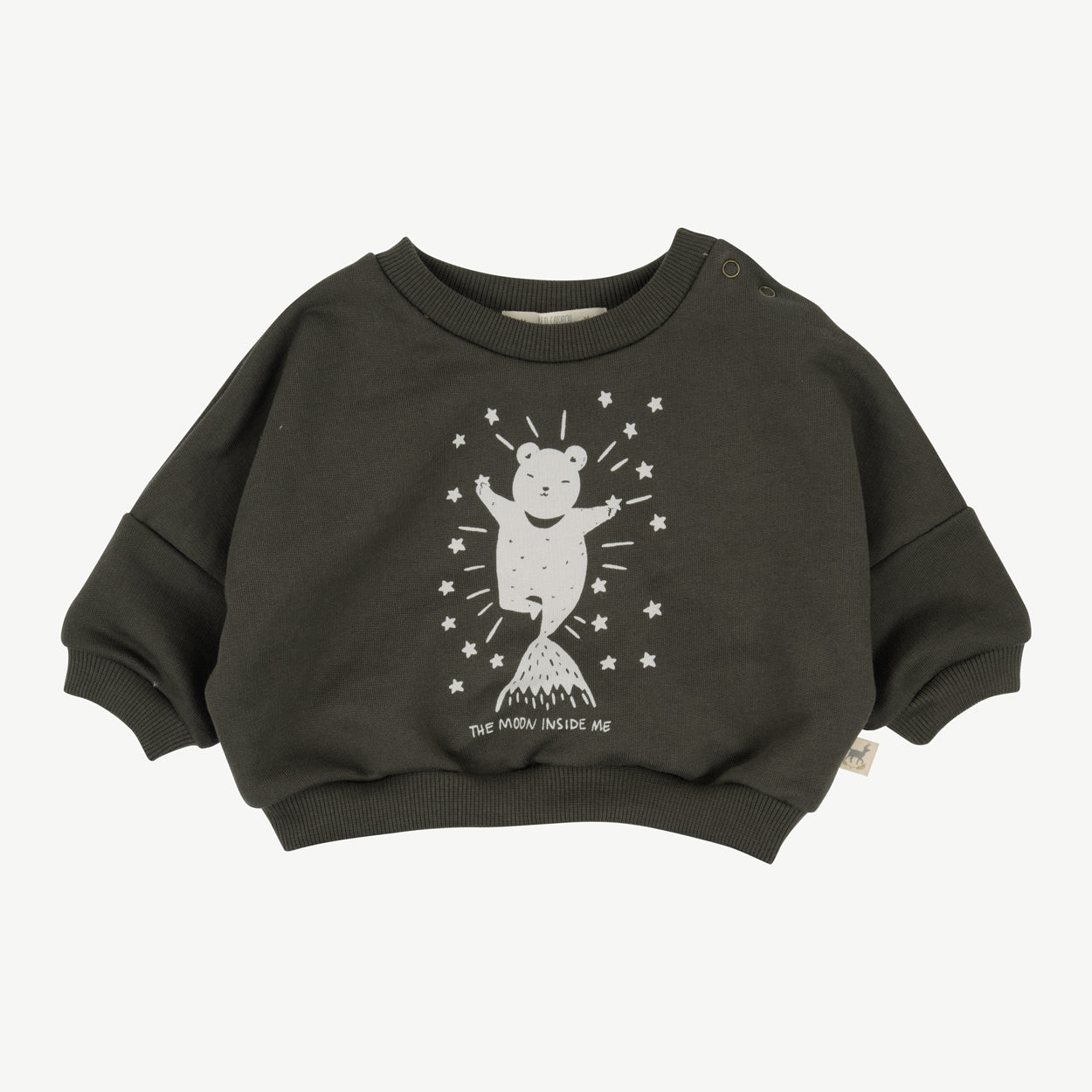 Polera 'the moon inside me' beluga