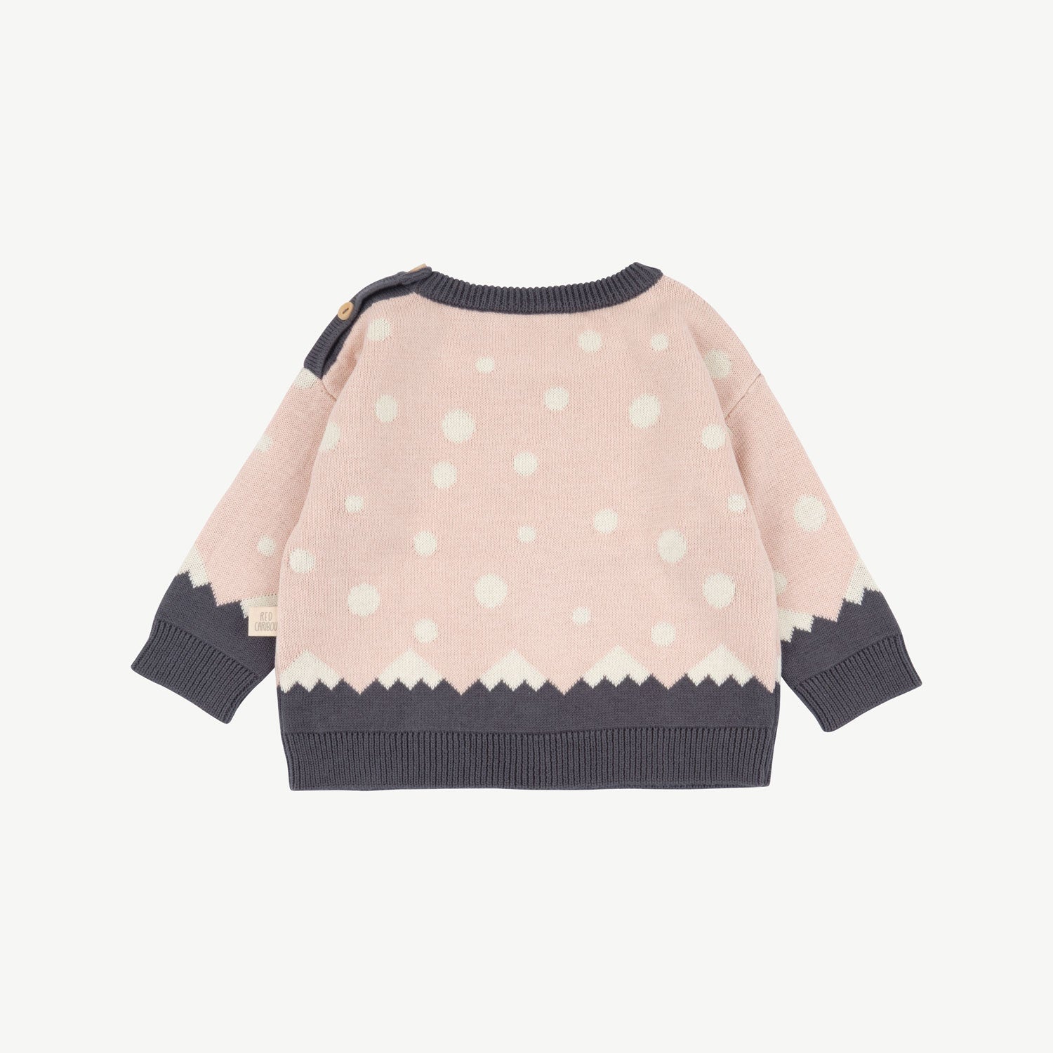 Chompa tejida 'guided by the moon' multi peach whip