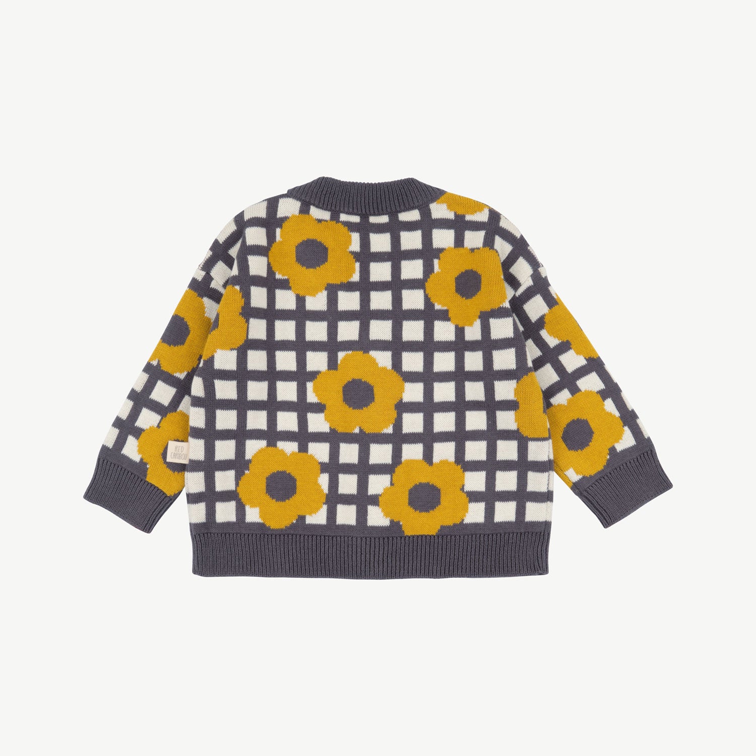 Cardigan tejido 'winter flora' multi blue mirage