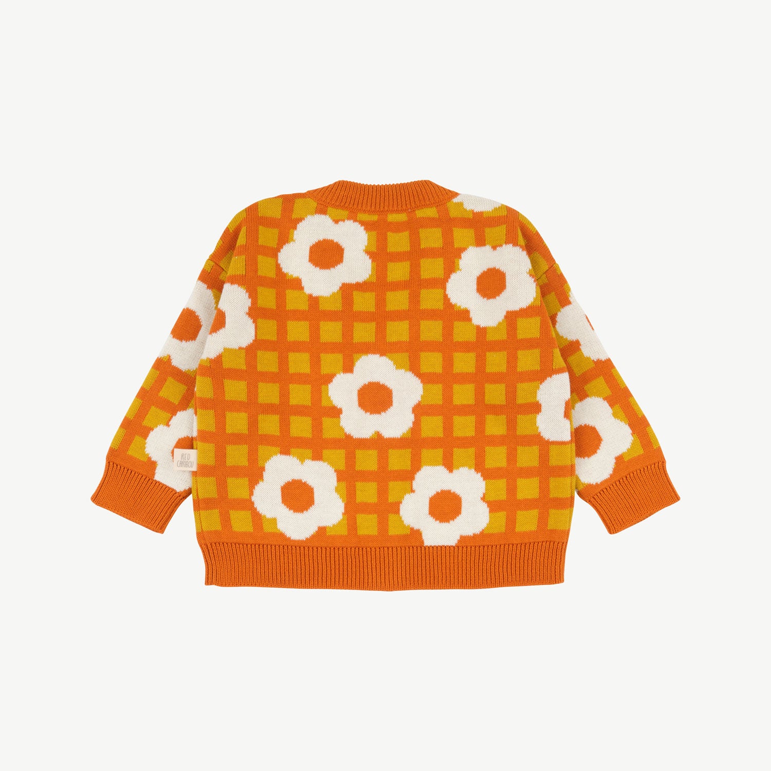 Cardigan tejido 'winter flora' multi rust