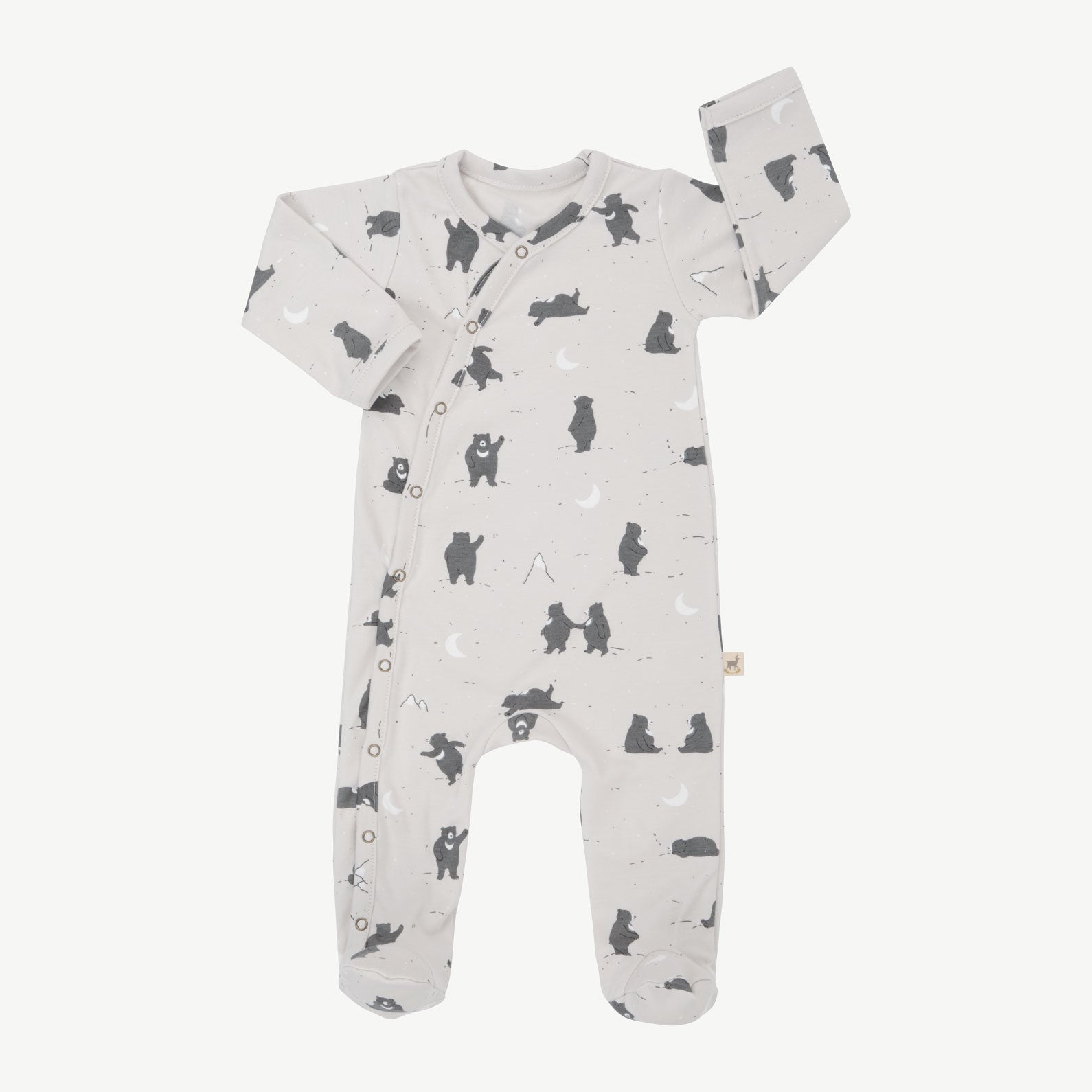 Enterizo con pies 'magic moonbear' lunar rock