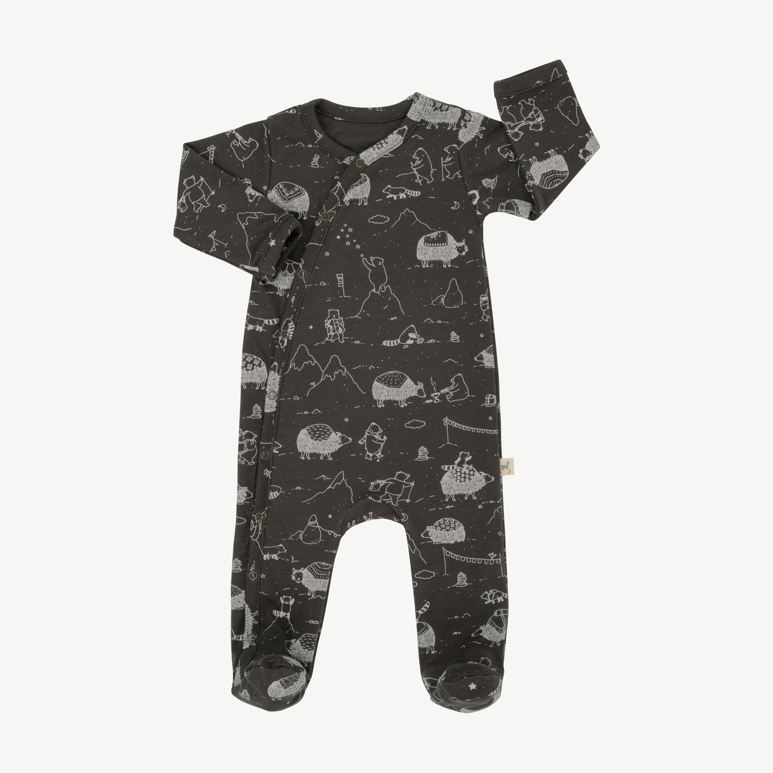 Enterizo con pies 'the story' beluga