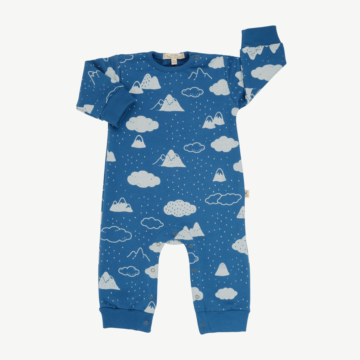 Enterizo 'amongst the clouds' dark blue