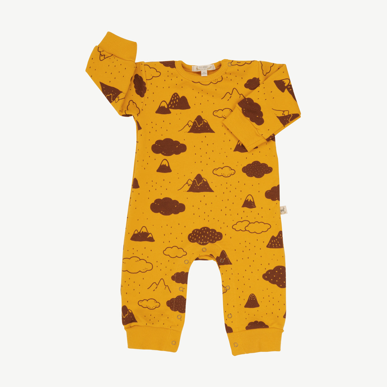 Enterizo 'amongst the clouds' golden spice