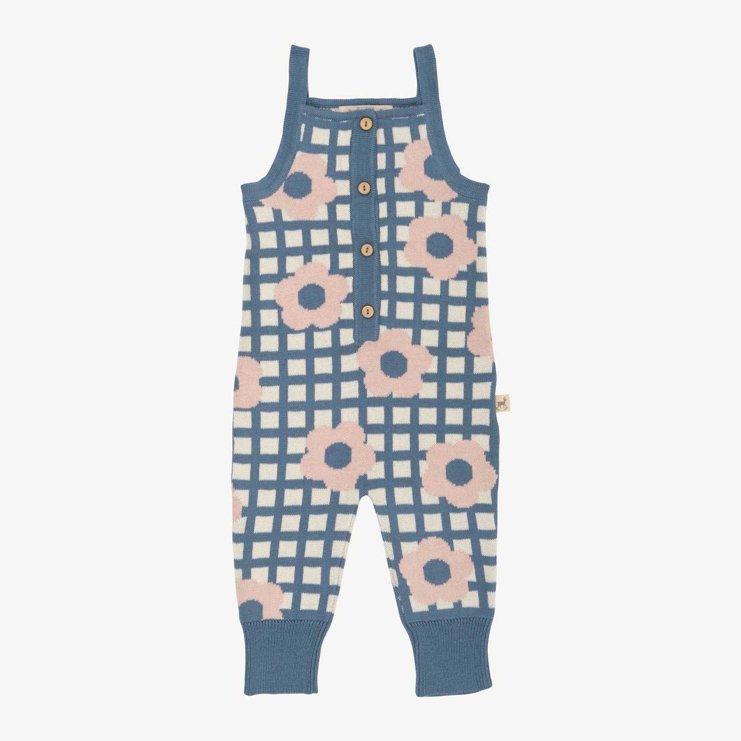 Jumper tejido 'winter flora' multi blue mirage