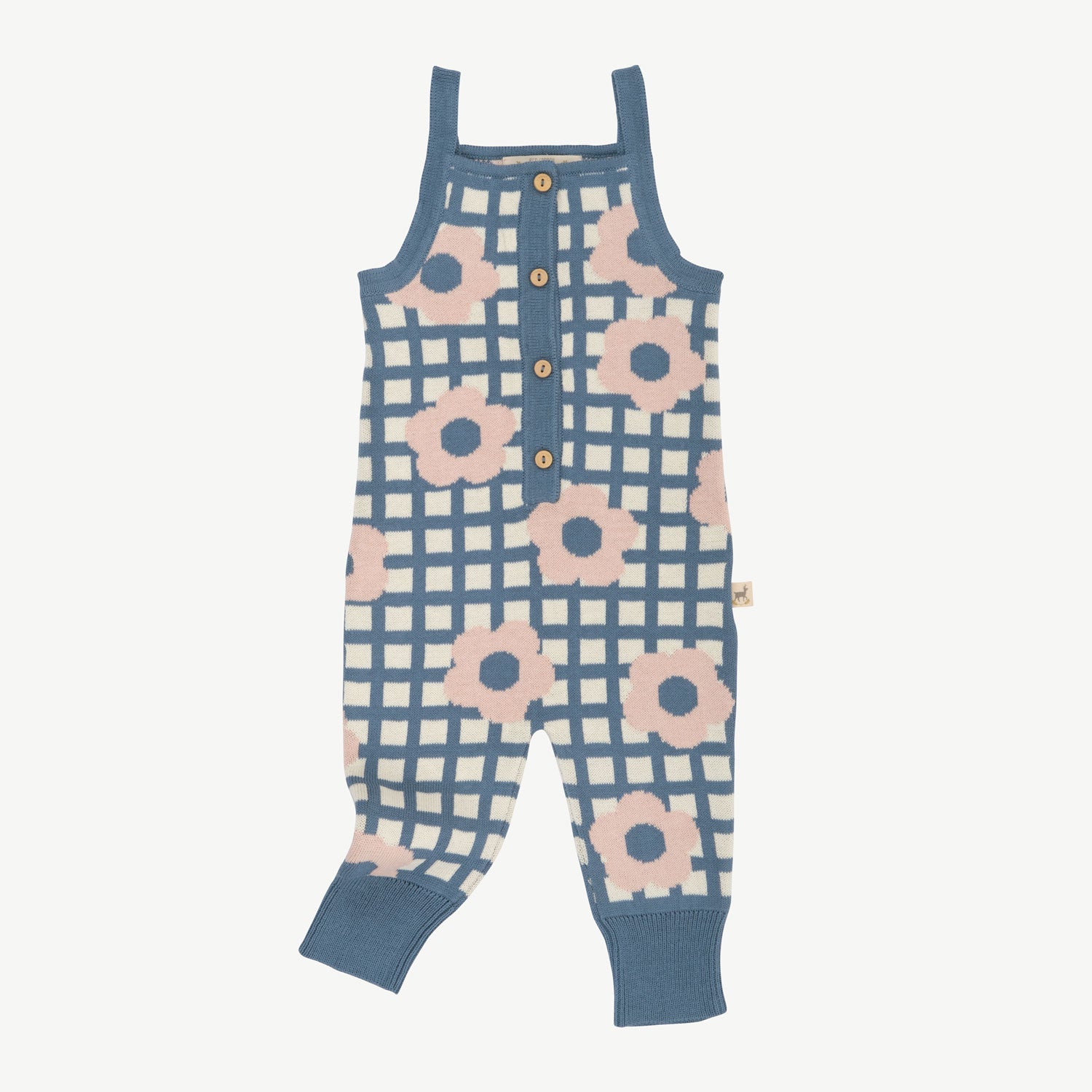 Jumper tejido 'winter flora' multi blue mirage