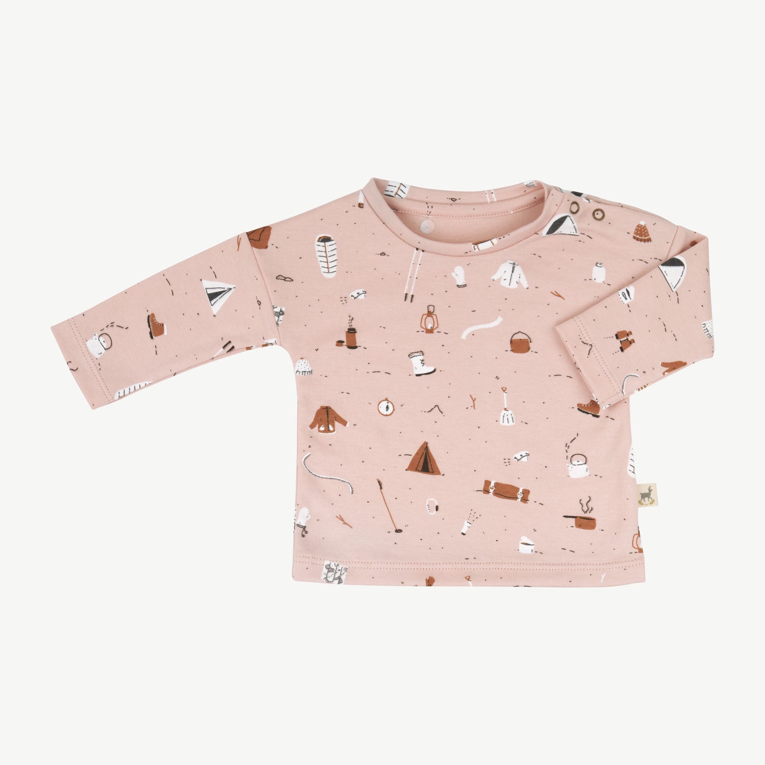 Polo 'camping gear' peach whip
