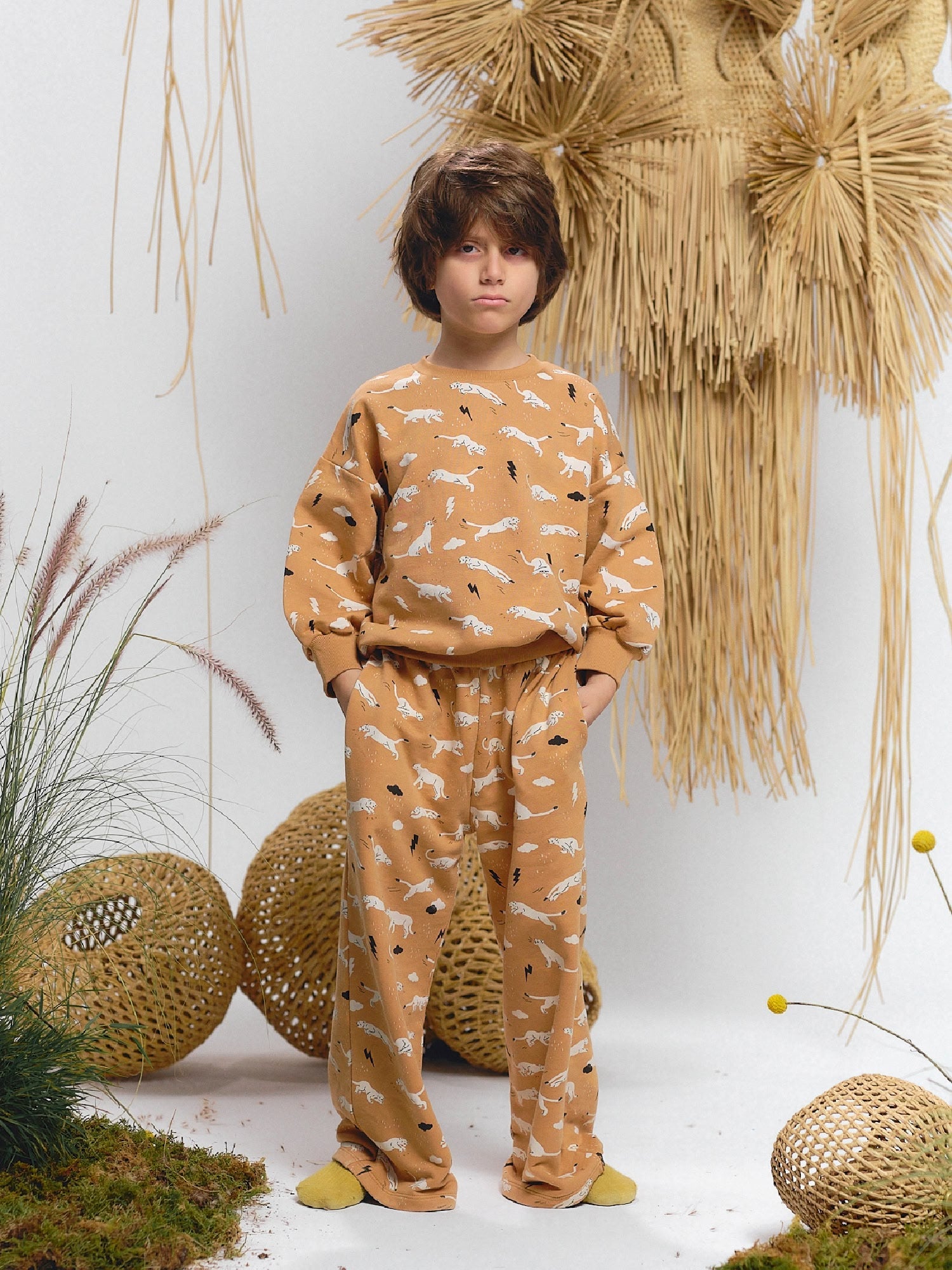 Pantalón French Terry - Thunder Puma - Doe