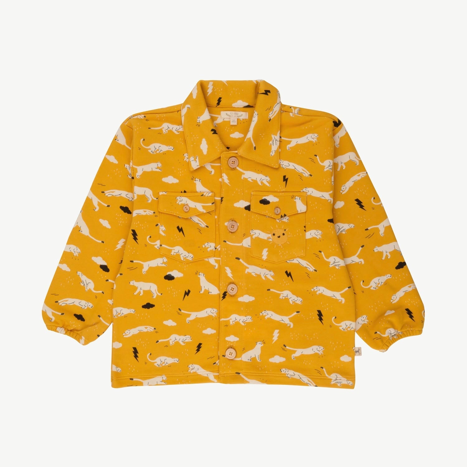 Casaca French Terry - Thunder Puma - Golden Spice