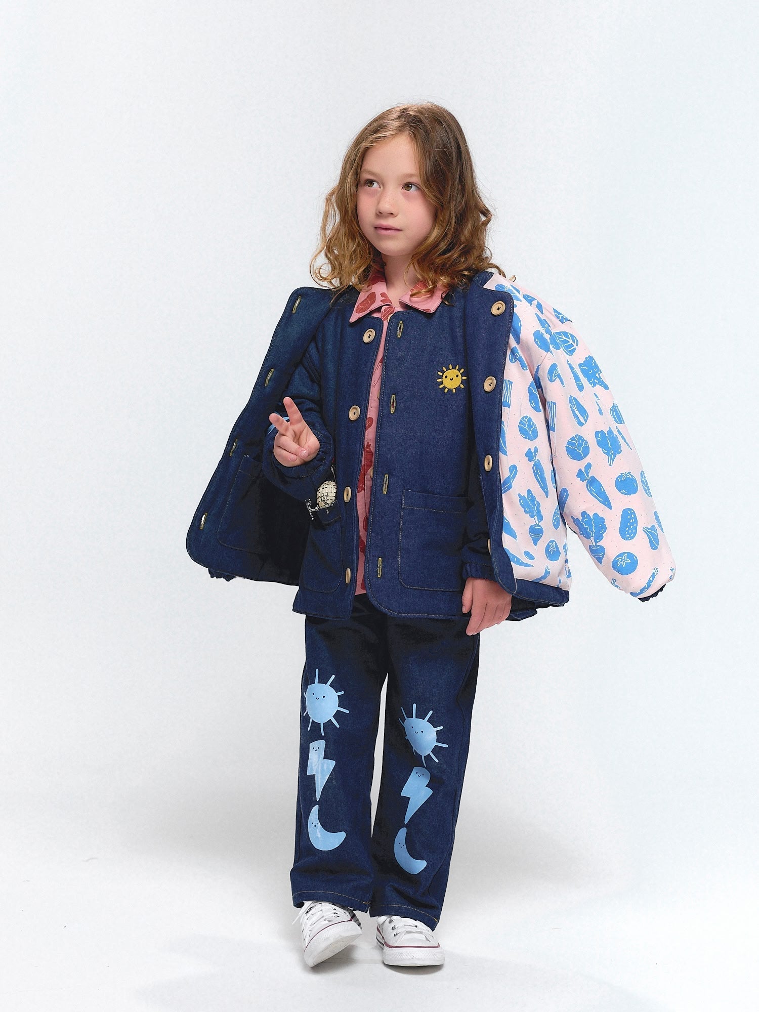 Abrigo Denim - Happy Dreams - Denim