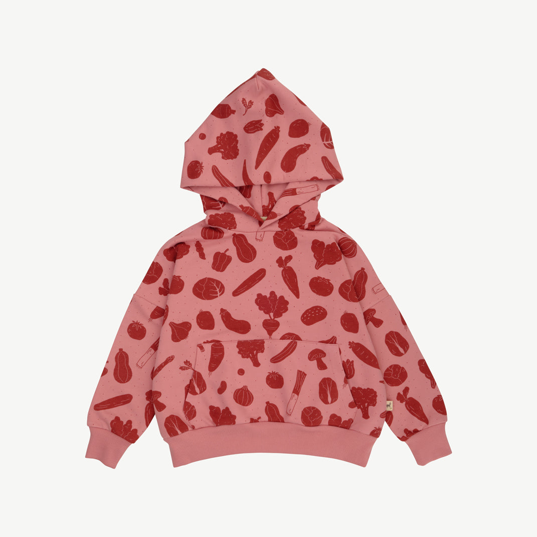 Polera con Capucha - Veggie Fiesta - Blush