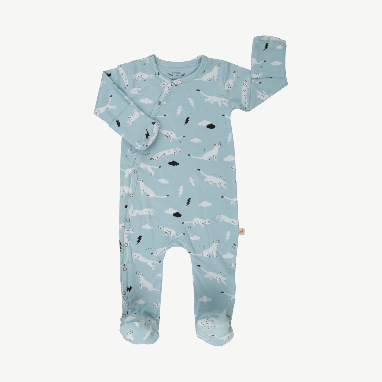 Enterizo con Patitas - Thunder Puma - Winter Sky