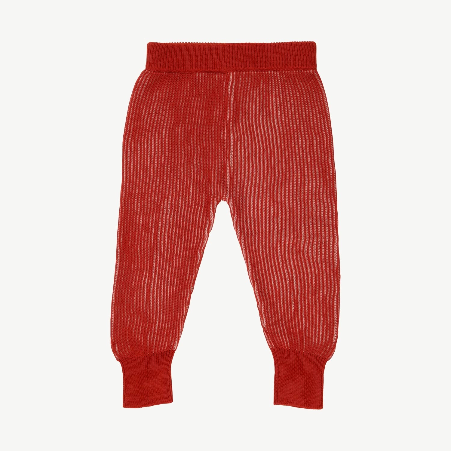Pantalón Tejido - Rib - Two-Tone Ketchup