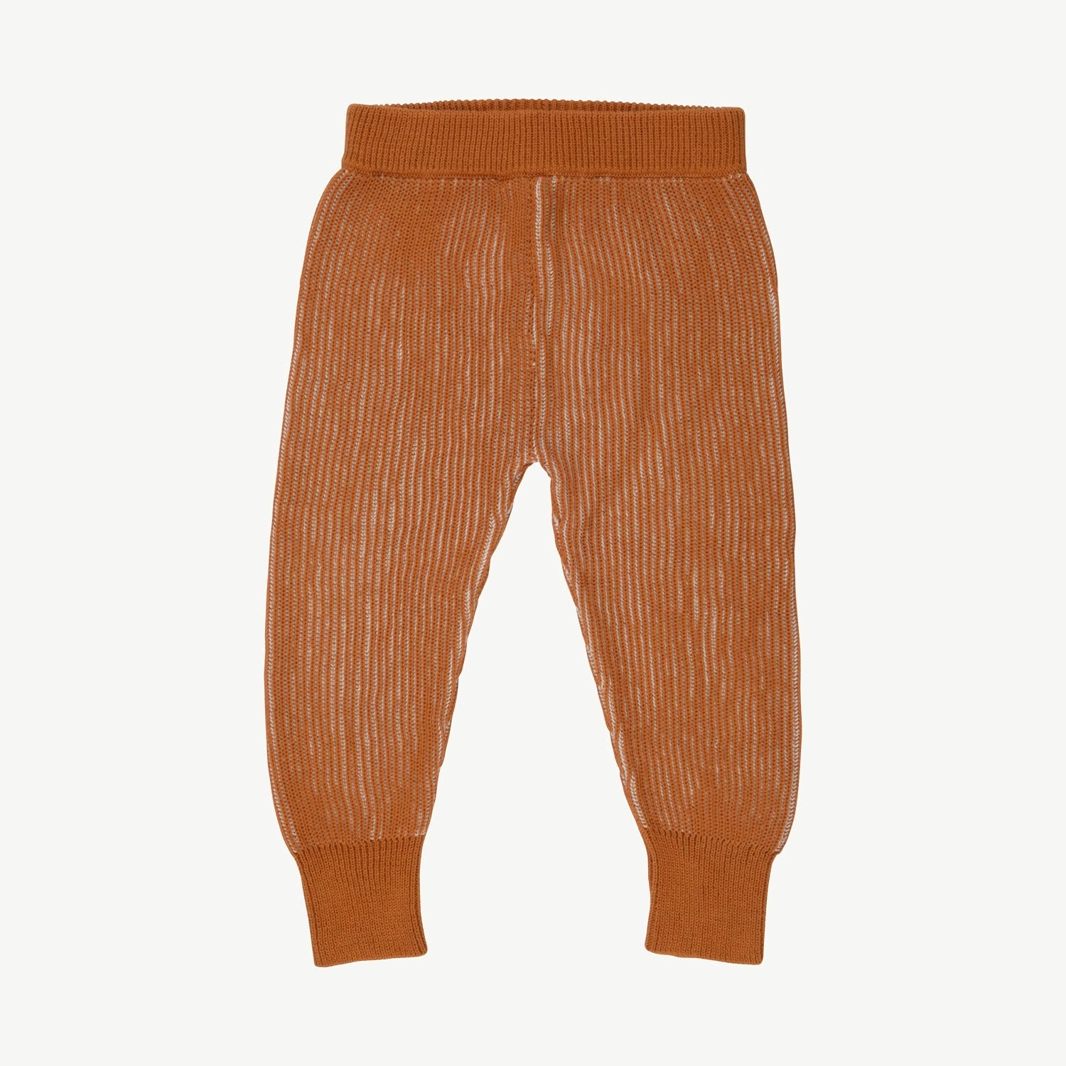 Pantalón Tejido - Rib - Two-Tone Cashew
