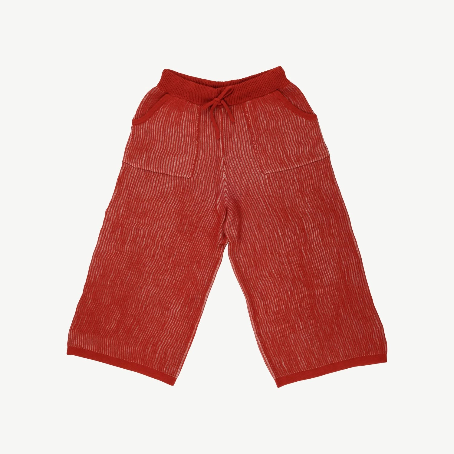 Pantalón Tejido - Rib - Two-Tone Ketchup