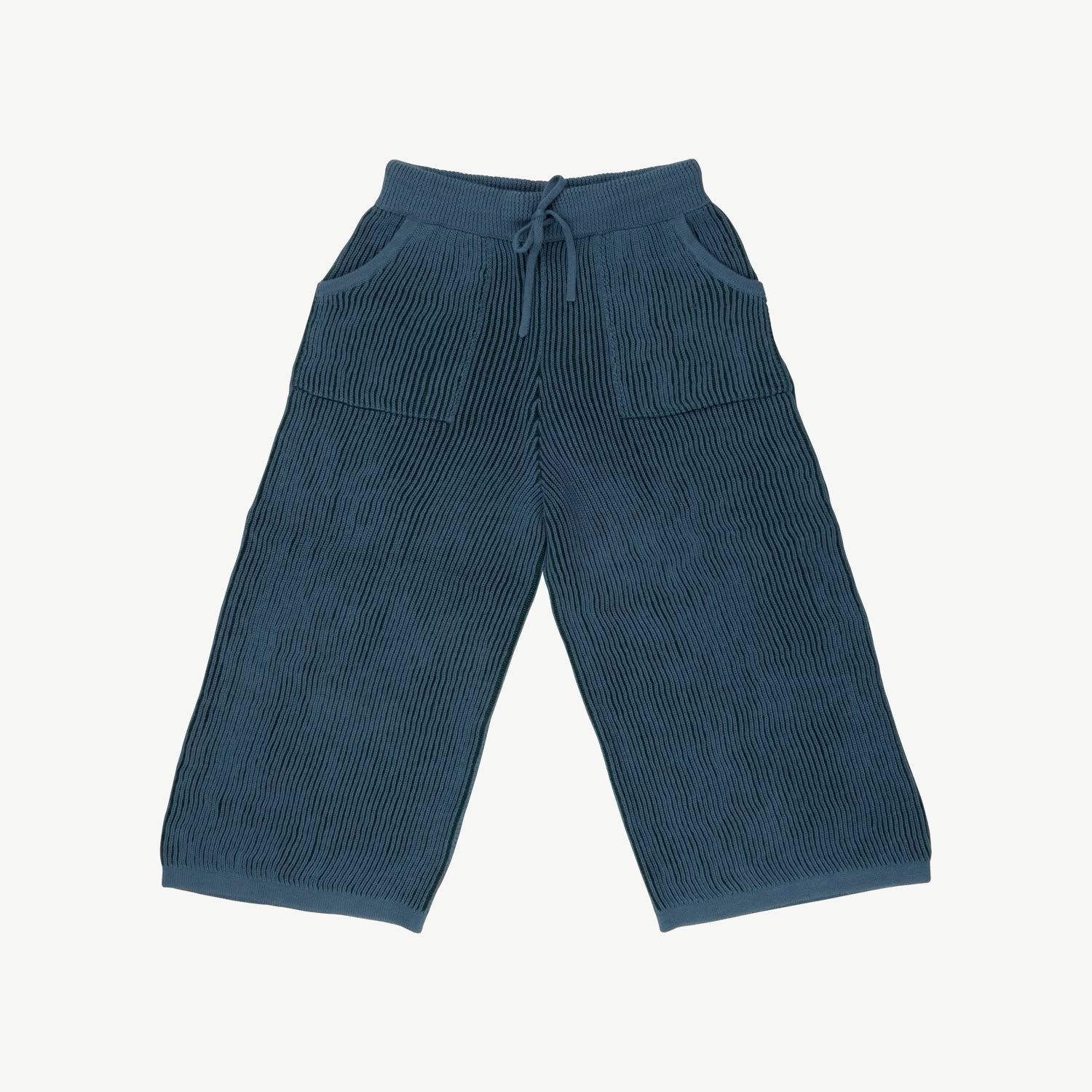 Pantalón Tejido - Rib - Two-Tone Blue