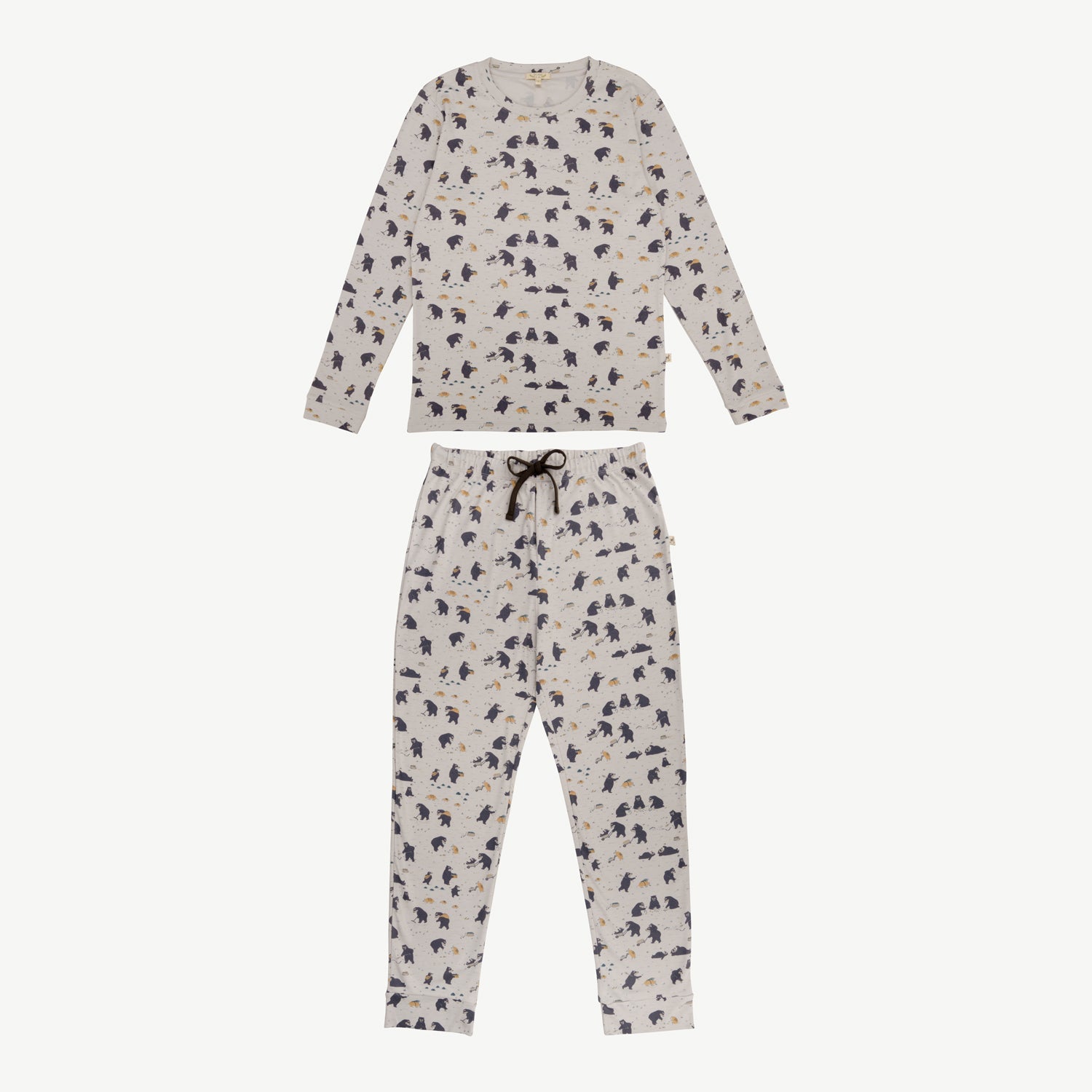 Pijama Esencial Largo - Bear Land - Lunar Rock