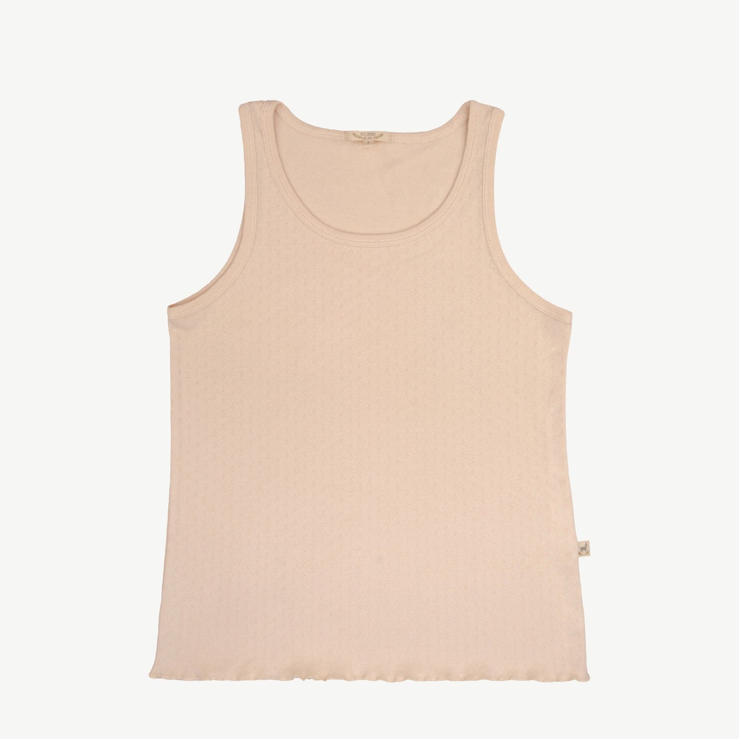 Pijama Pointelle manga cero - Sol - Pink Tint