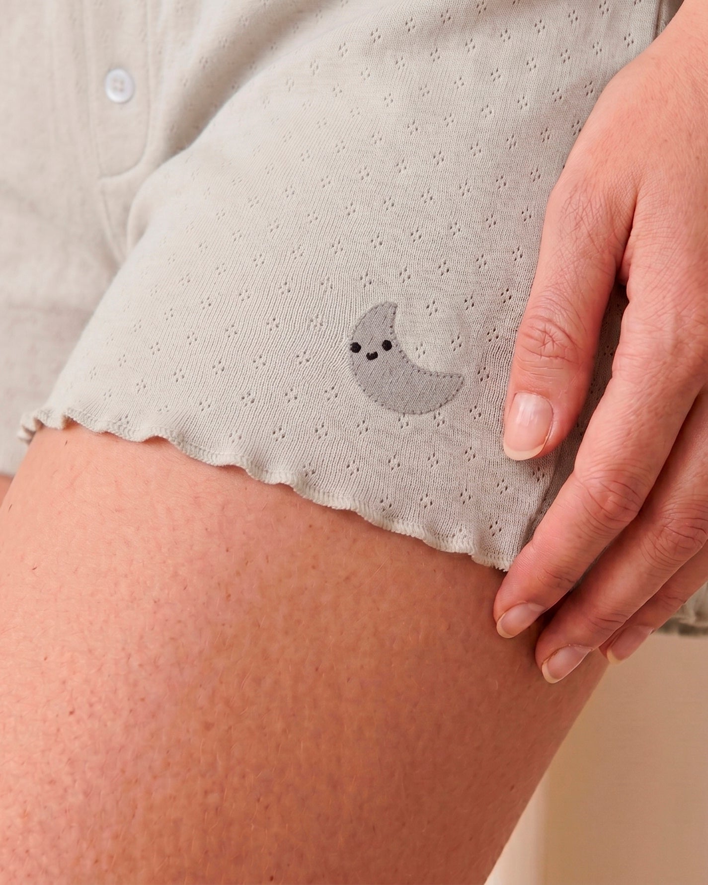 Pijama Pointelle manga cero - Luna - Lunar Rock