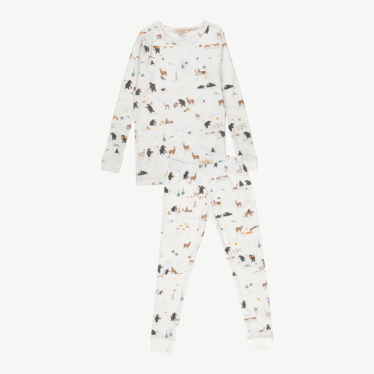 Set: Polo + Leggings - The Story - Ivory