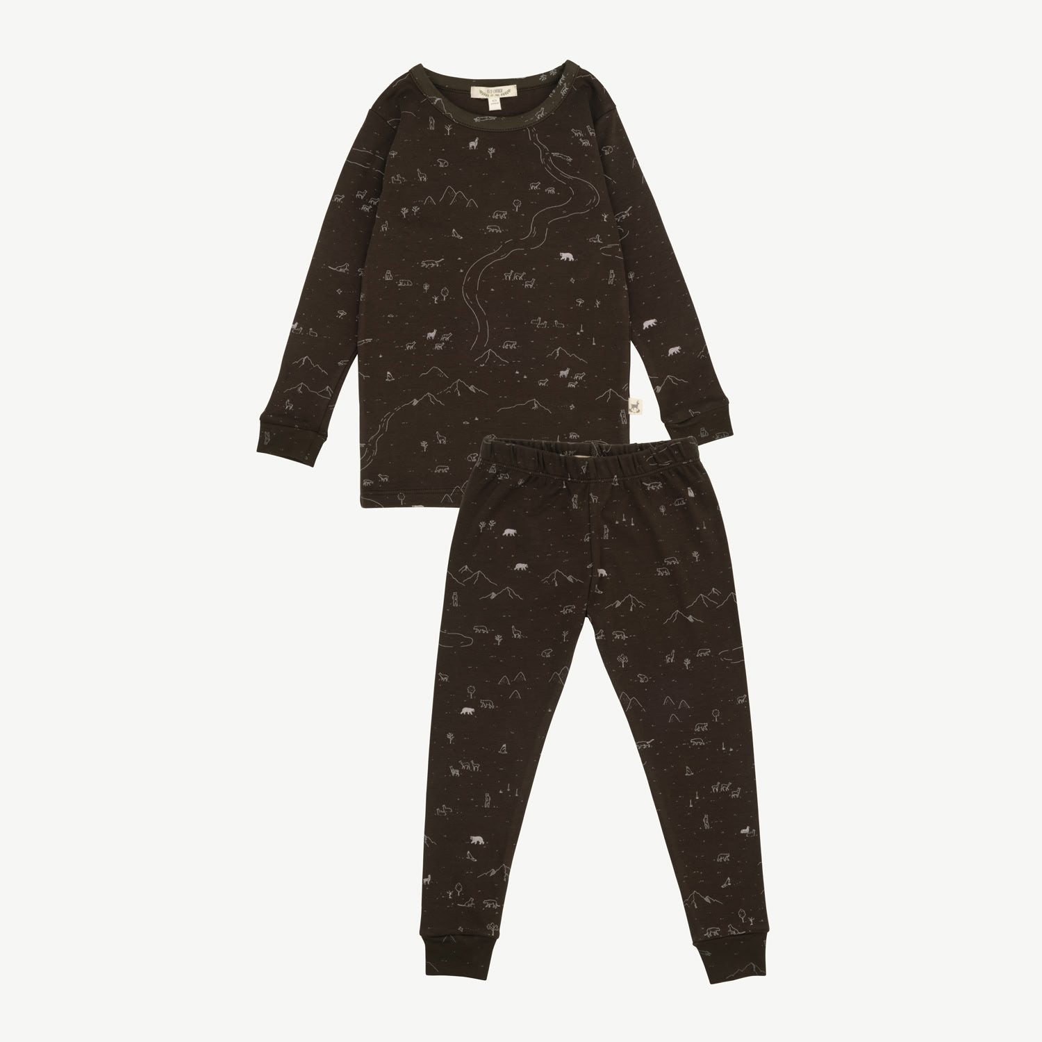 Set: Polo + Leggings - Andean Plains - Beluga