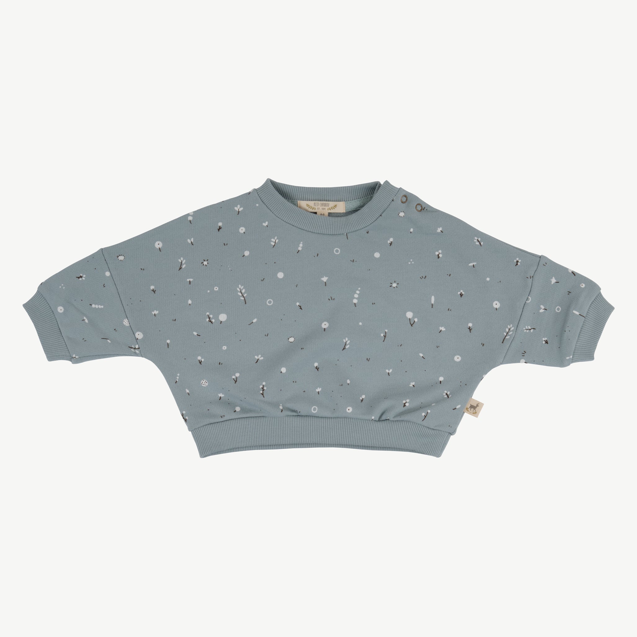 'dusty bloom' abyss sweatshirt