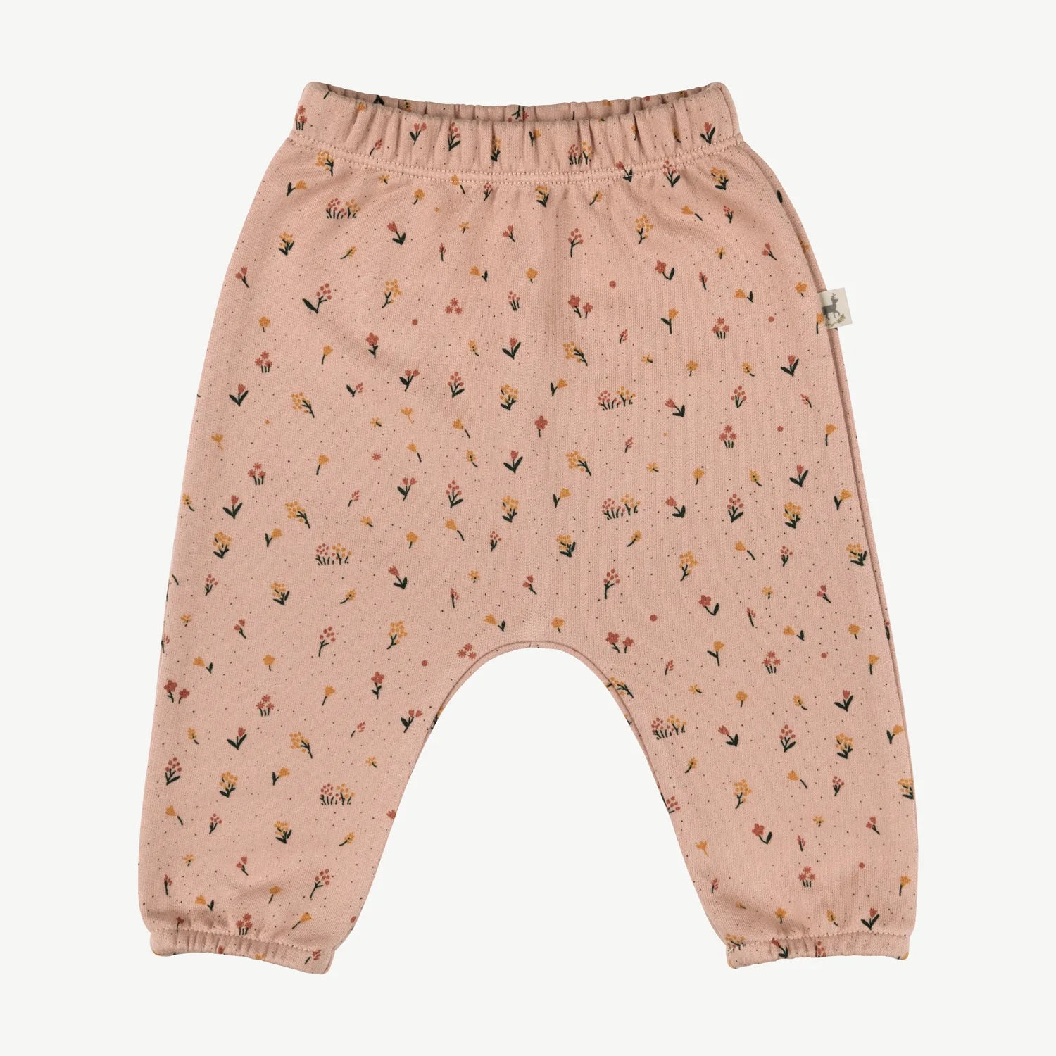 Joggers de Bebé Rosa Caoba - Flores Silvestres