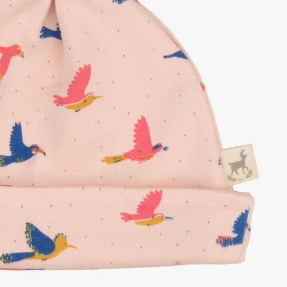 Gorro - Aves - Durazno Suave