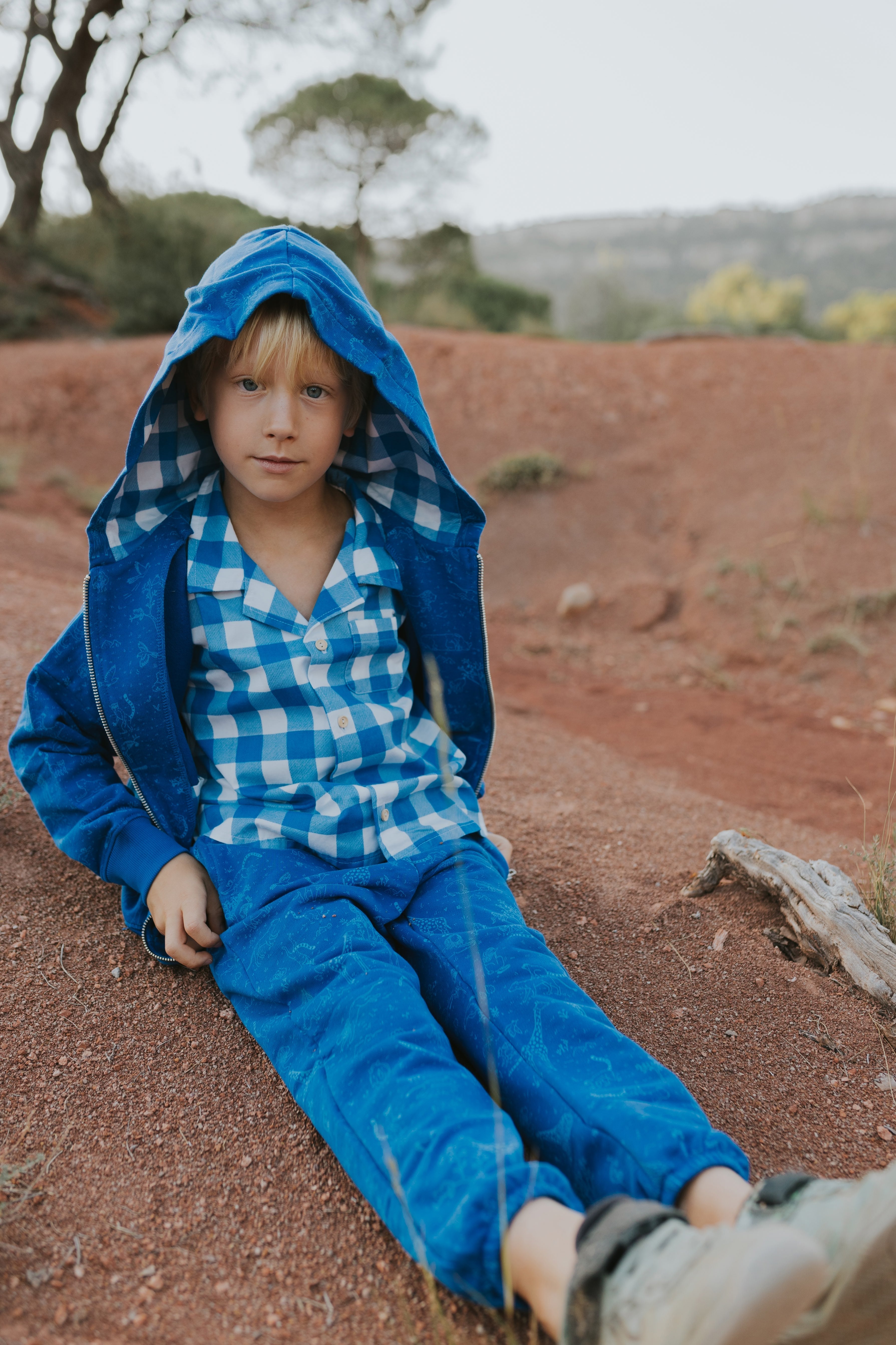 Joggers - Historia - Azul