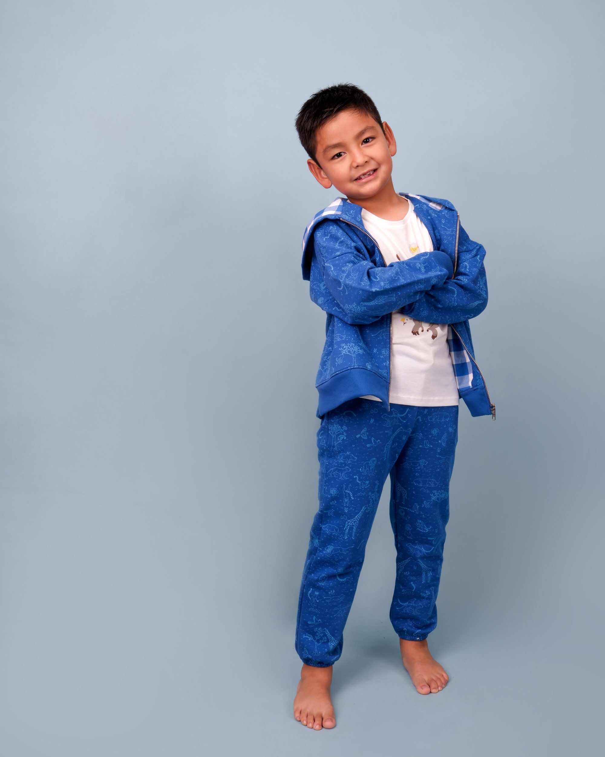 Joggers - Historia - Azul