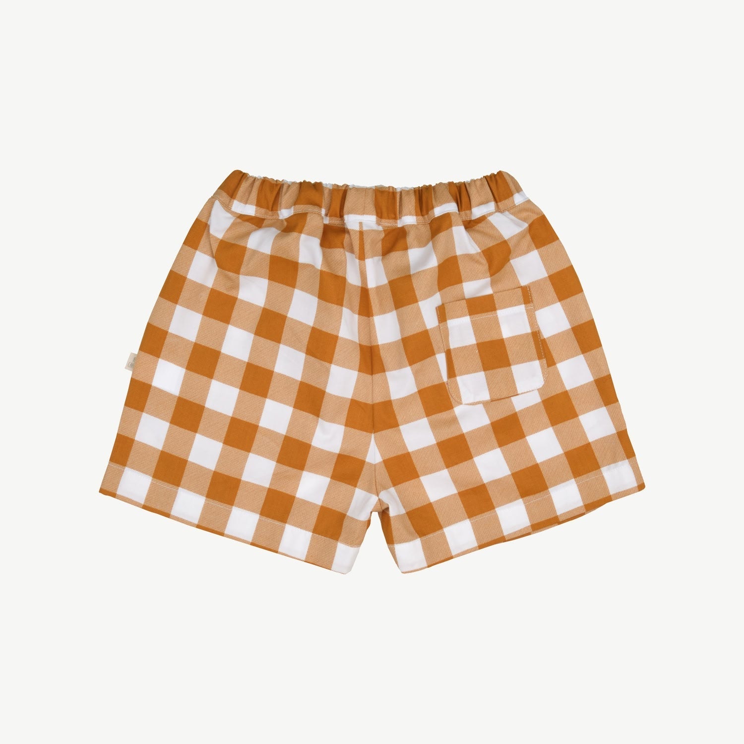 Shorts - Cuadros Vichy - Mostaza
