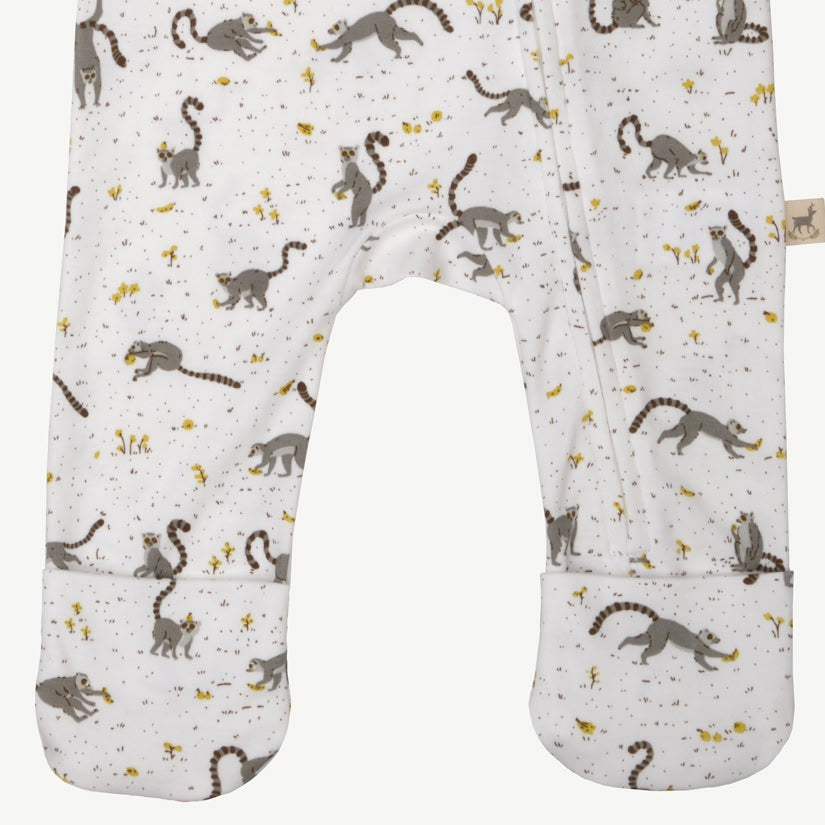 Pijama con Cierre - Lemures - Crema